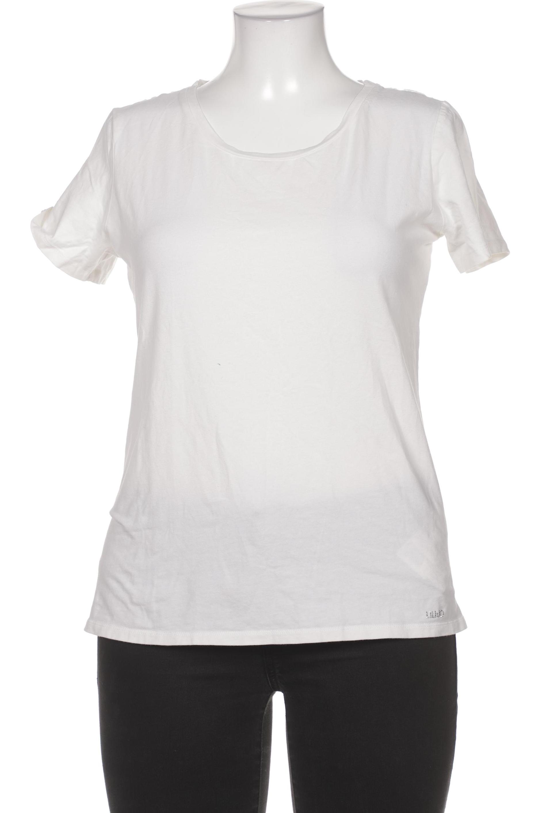 

LIU JO Damen T-Shirt, weiß, Gr. 44