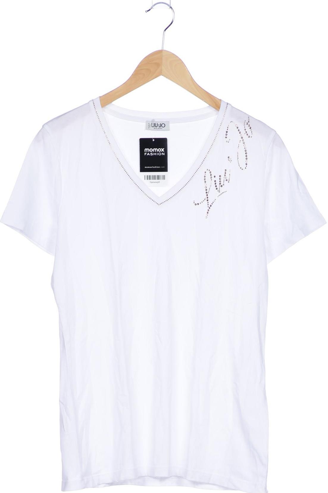 

LIU JO Damen T-Shirt, weiß, Gr. 42