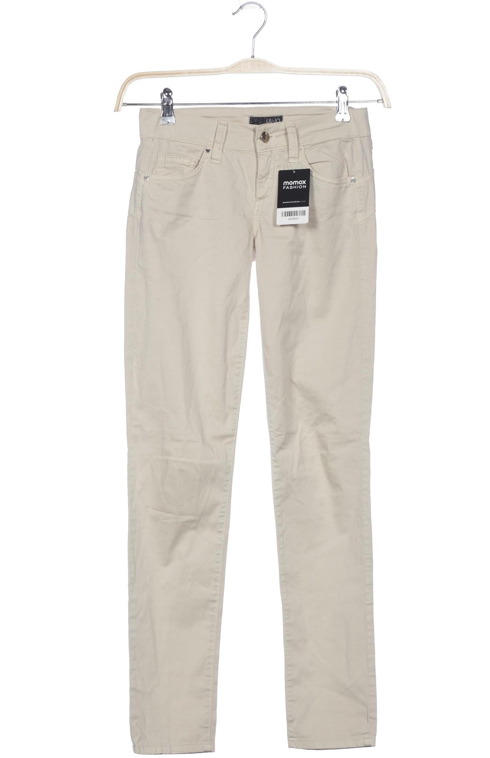 

LIU JO Damen Stoffhose, cremeweiß, Gr. 28