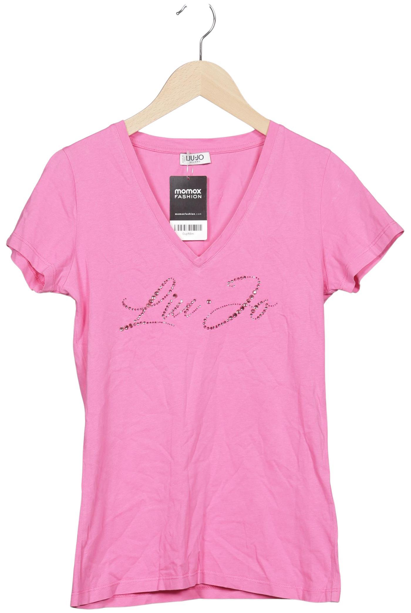 

LIU JO Damen T-Shirt, pink, Gr. 34