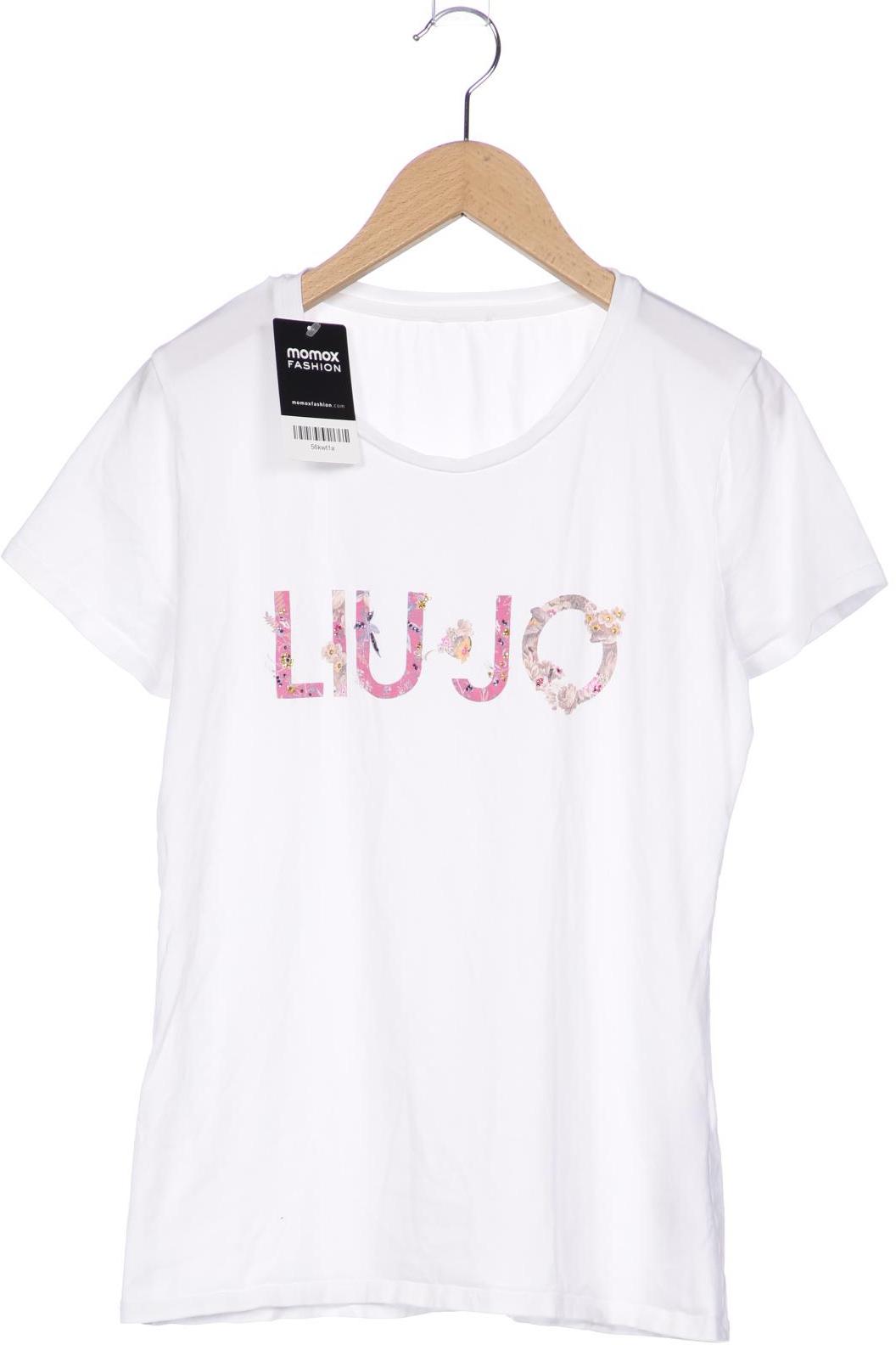 

LIU JO Damen T-Shirt, weiß, Gr. 44