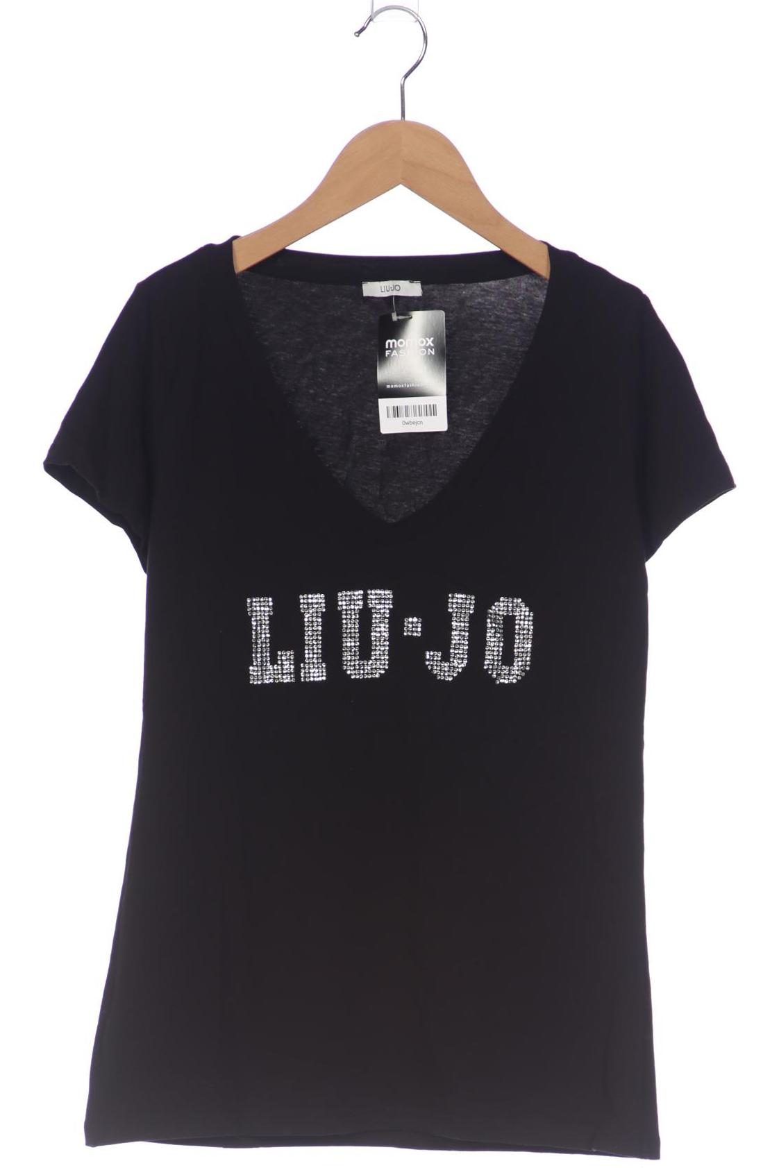 

LIU JO Damen T-Shirt, schwarz, Gr. 38
