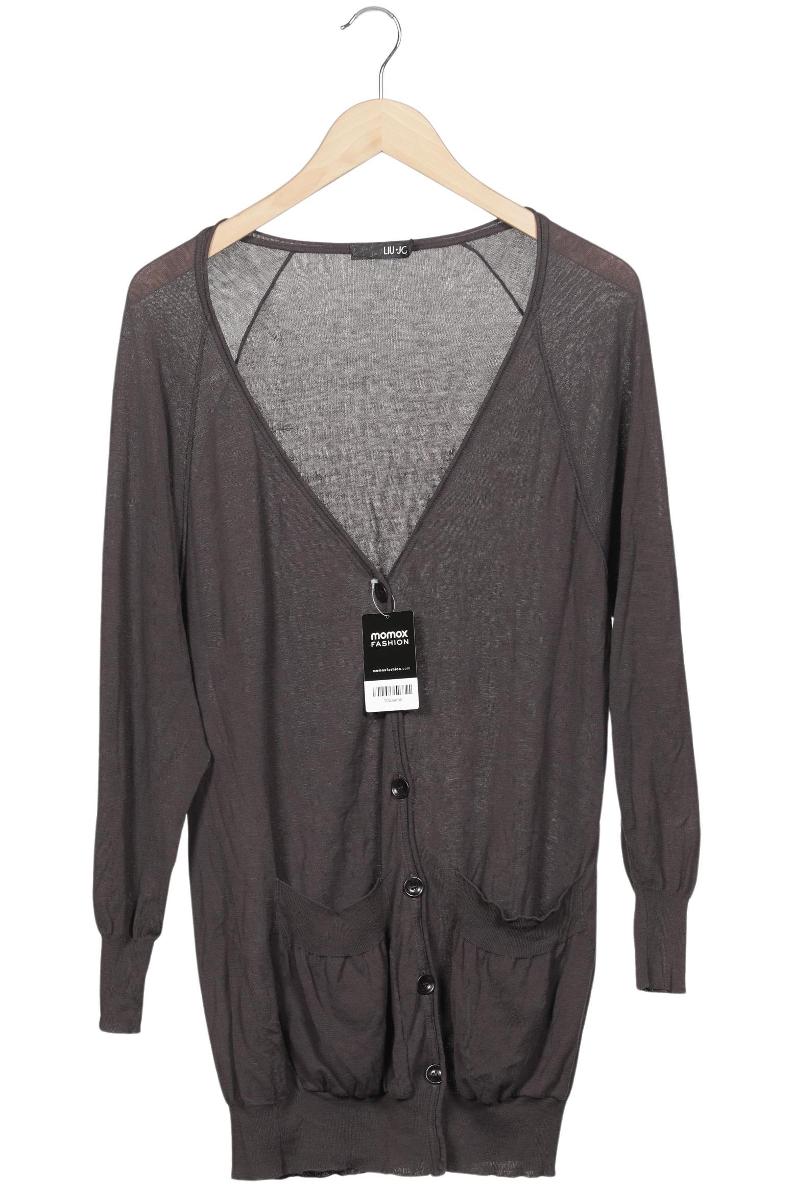 

LIU JO Damen Strickjacke, grau, Gr. 38