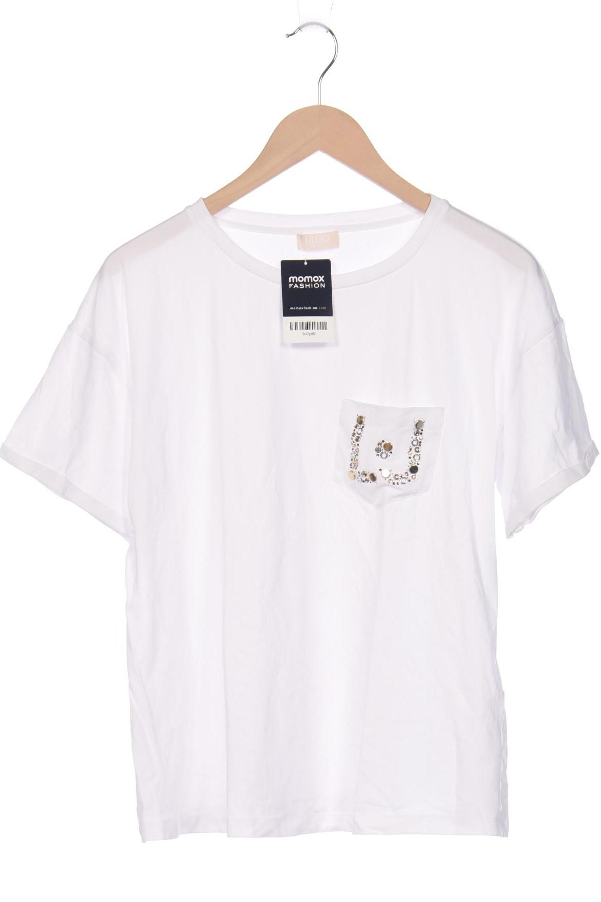 

LIU JO Damen T-Shirt, weiß, Gr. 42