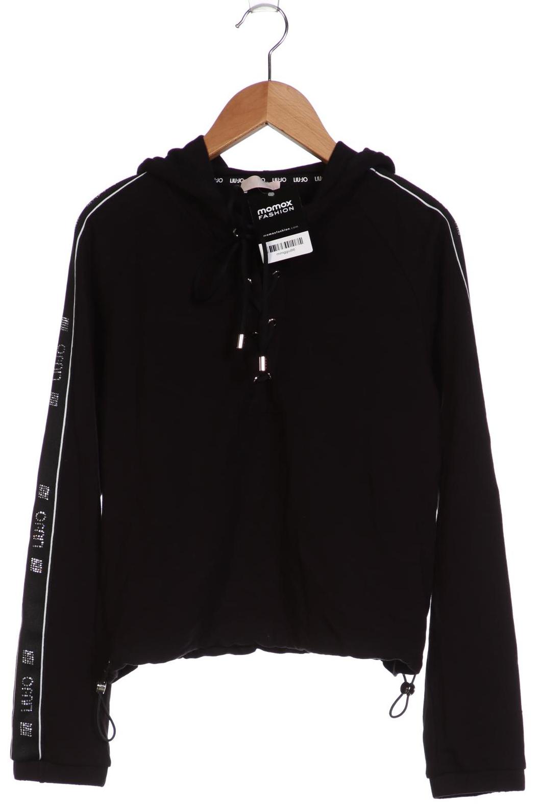 

LIU JO Damen Kapuzenpullover, schwarz, Gr. 32