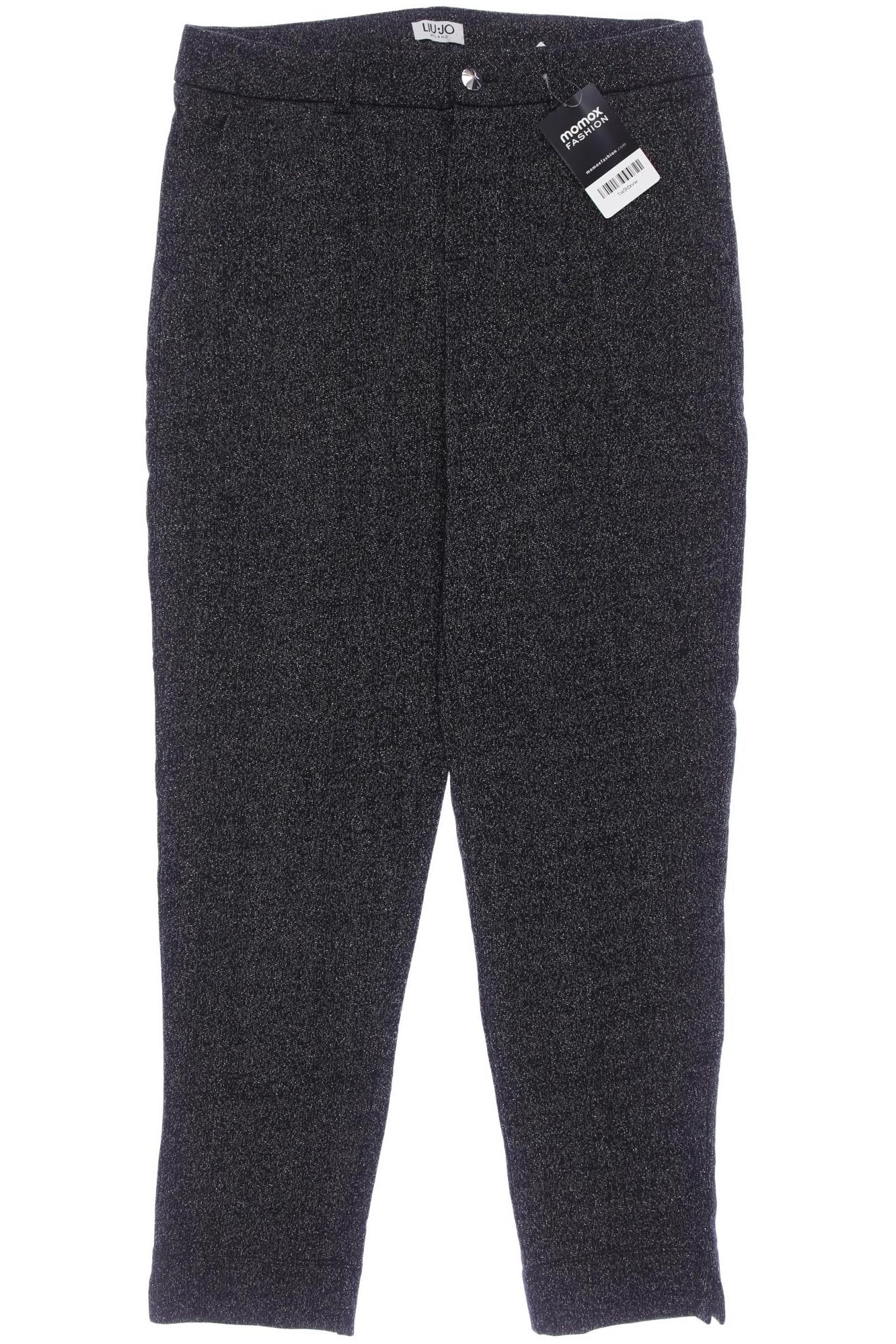 

LIU JO Damen Stoffhose, schwarz, Gr. 0