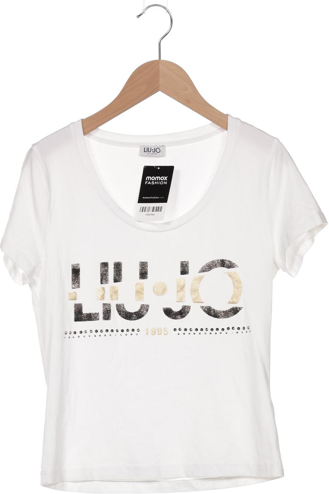 

LIU JO Damen T-Shirt, weiß, Gr. 34