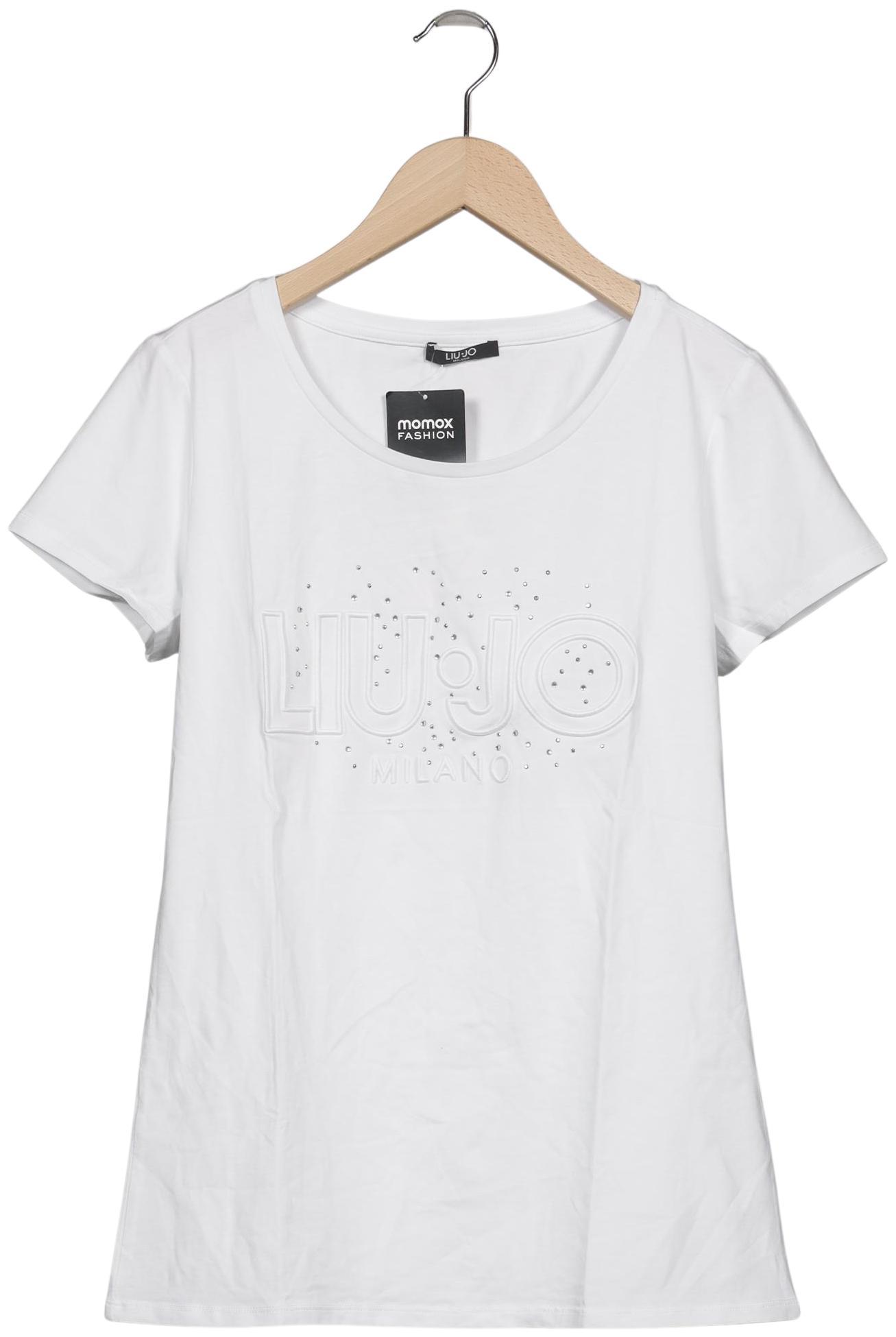 

LIU JO Damen T-Shirt, weiß, Gr. 38