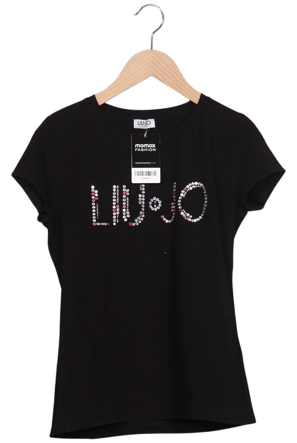 

LIU JO Damen T-Shirt, schwarz, Gr. 36