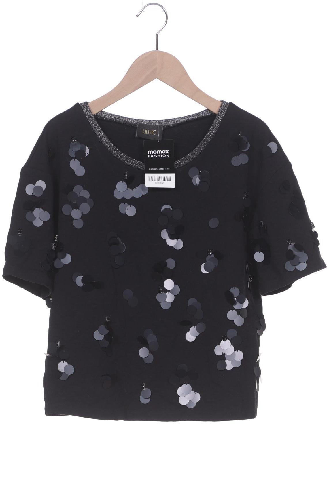 

LIU JO Damen T-Shirt, schwarz, Gr. 42