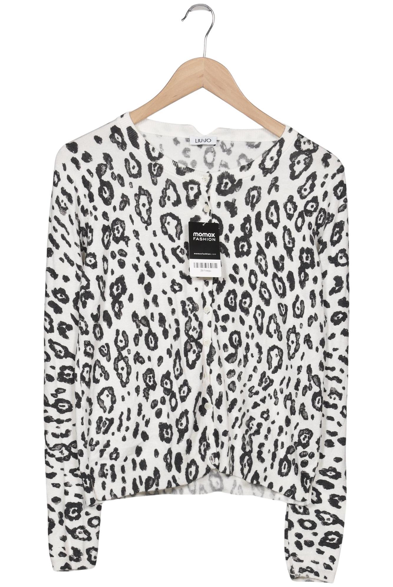 

LIU JO Damen Strickjacke, weiß, Gr. 36