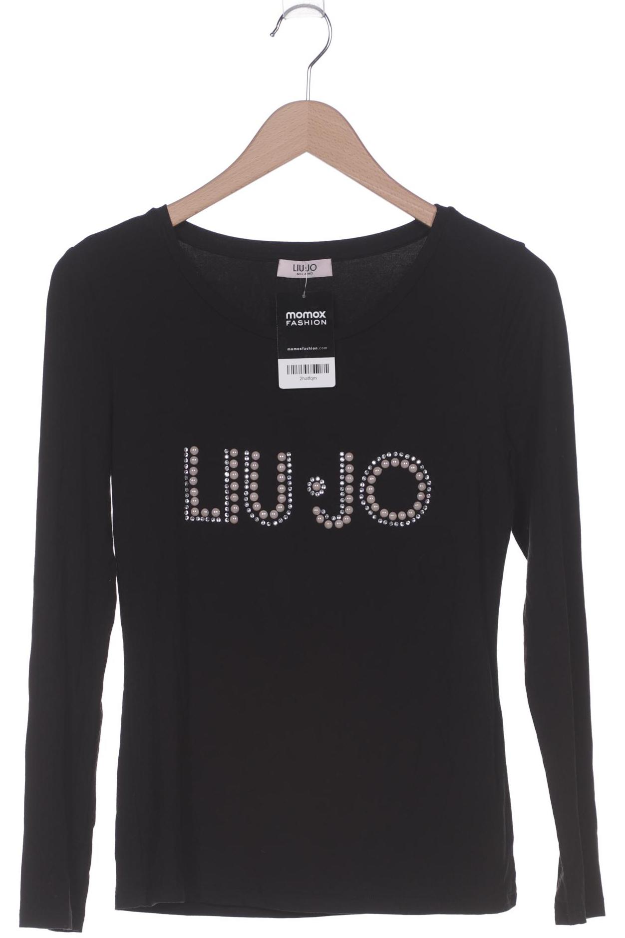 

LIU JO Damen Langarmshirt, schwarz, Gr. 34