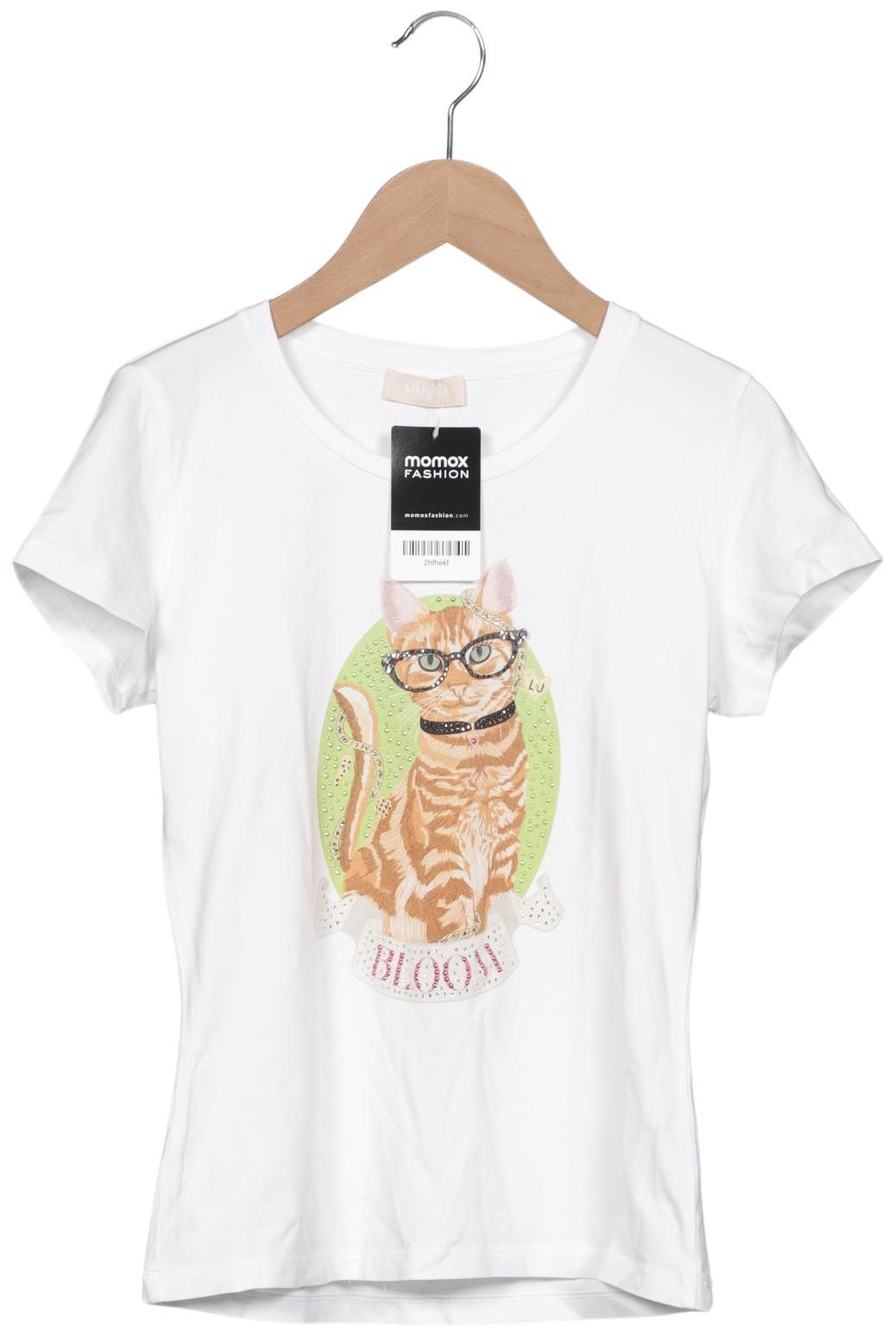 

LIU JO Damen T-Shirt, weiß, Gr. 36