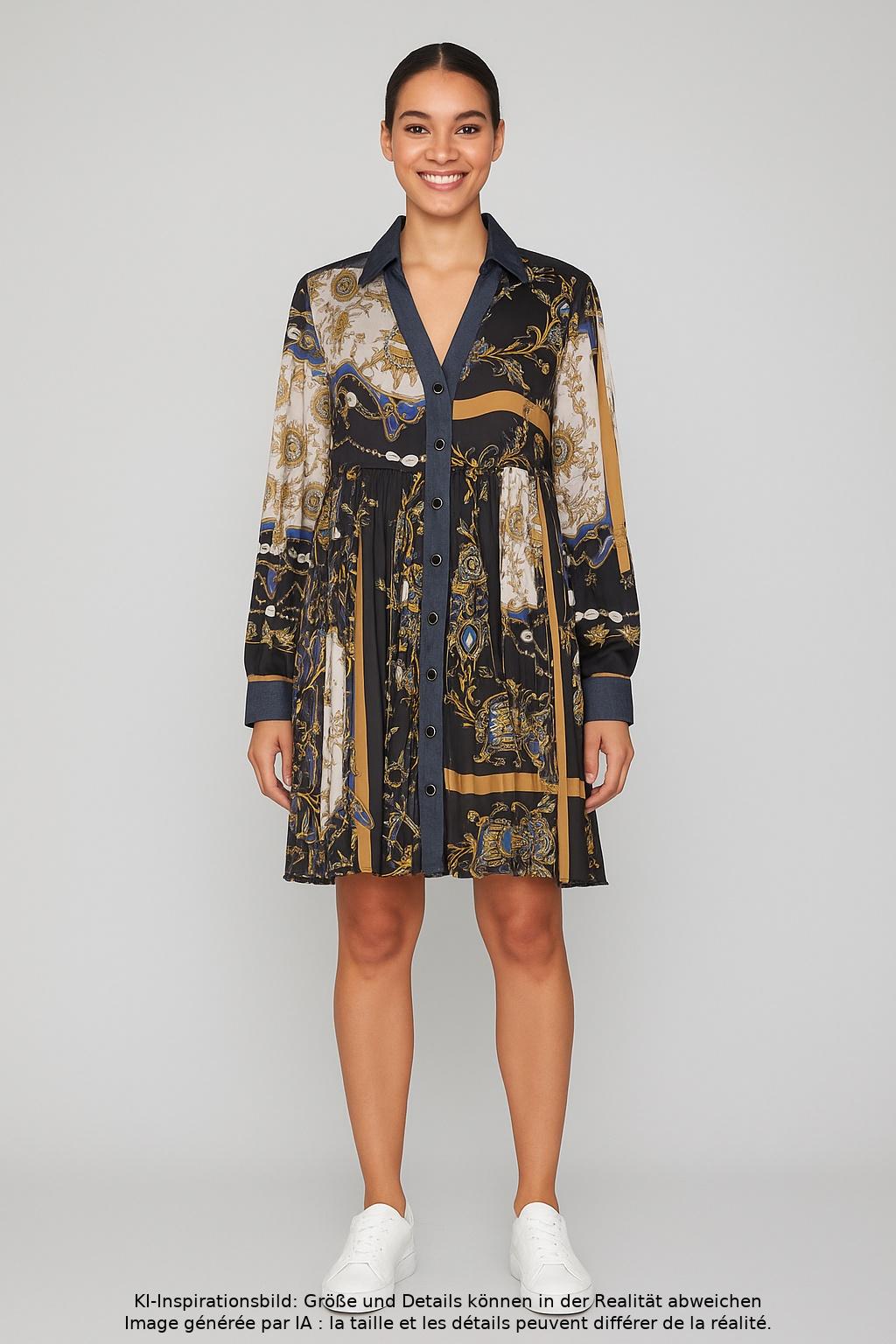 

LIU JO Damen Kleid, mehrfarbig, Gr. 38