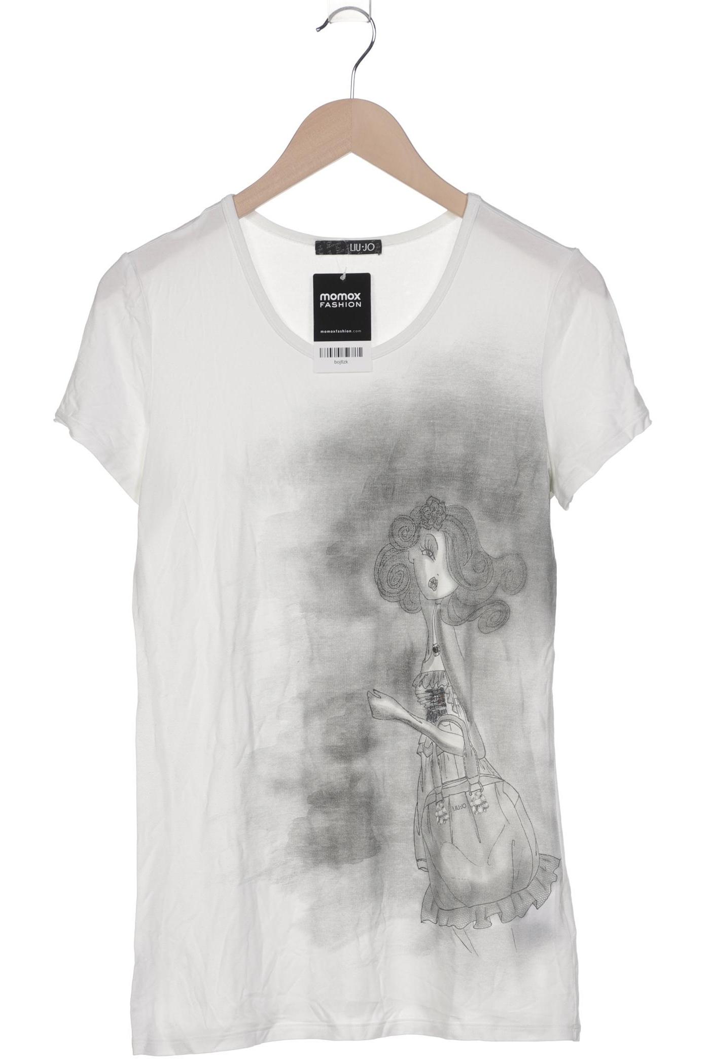 

LIU JO Damen T-Shirt, weiß, Gr. 44