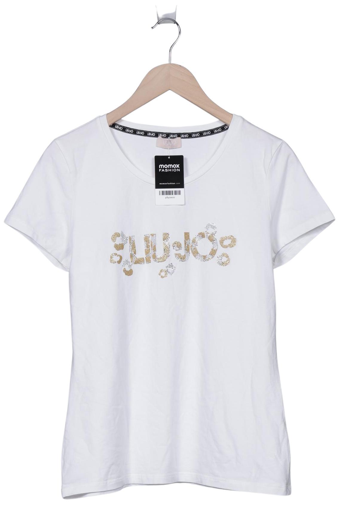 

LIU JO Damen T-Shirt, weiß, Gr. 38