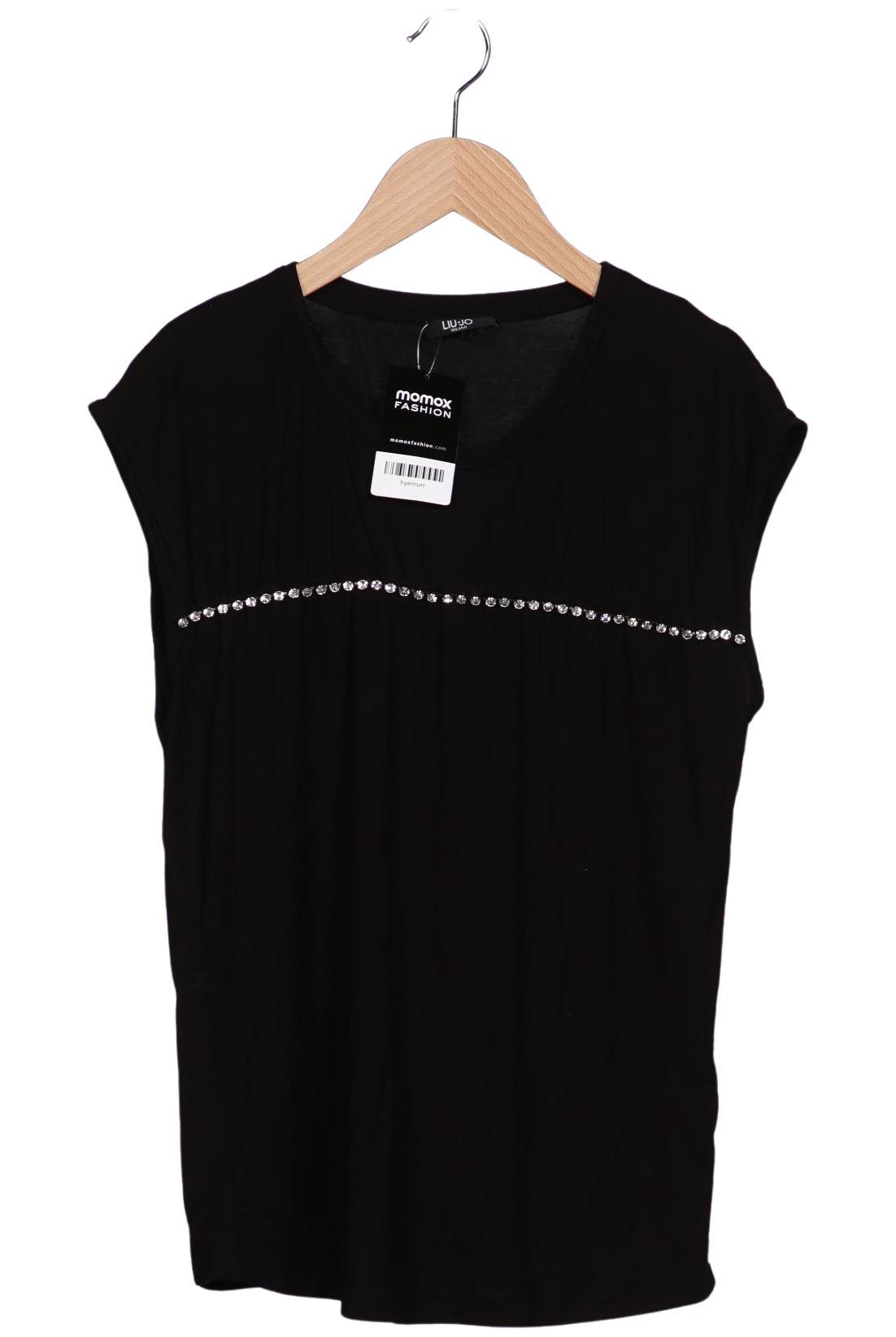 

LIU JO Damen T-Shirt, schwarz, Gr. 36