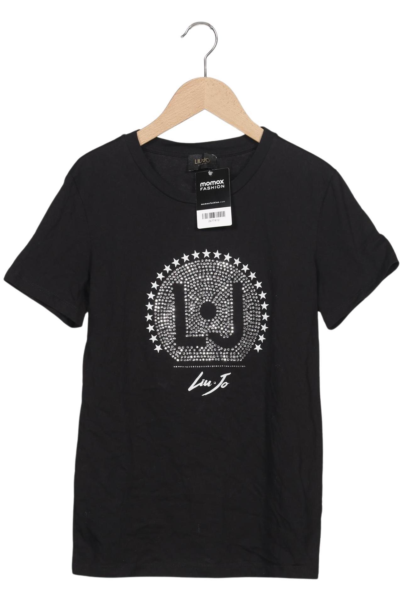 

LIU JO Damen T-Shirt, schwarz, Gr. 42
