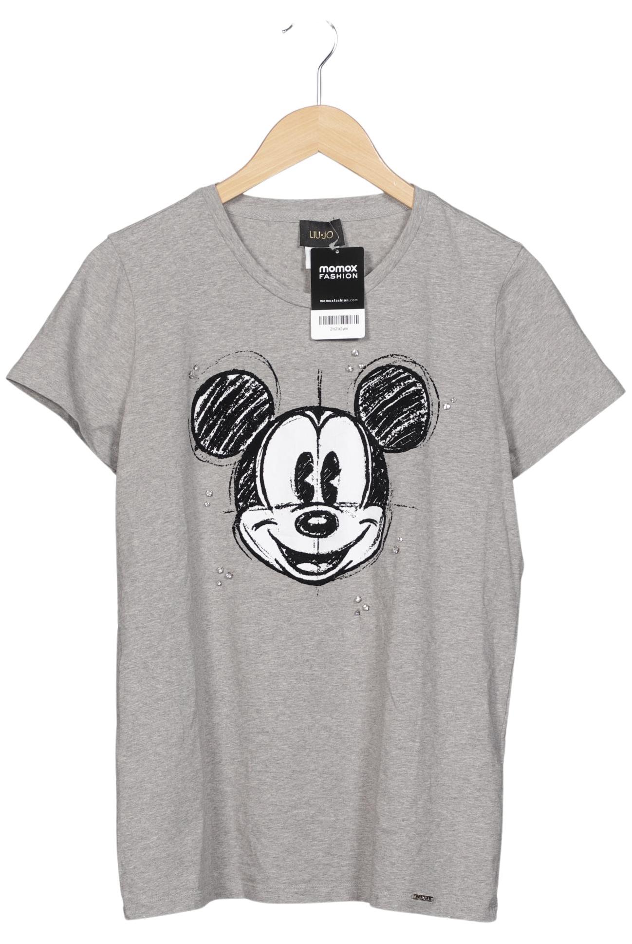 

LIU JO Damen T-Shirt, grau, Gr. 48