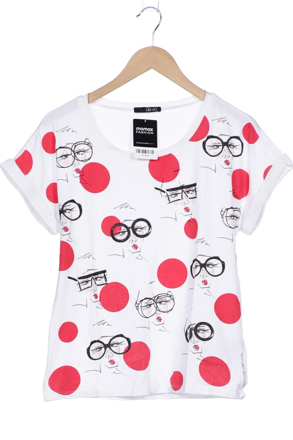 

LIU JO Damen T-Shirt, weiß, Gr. 44