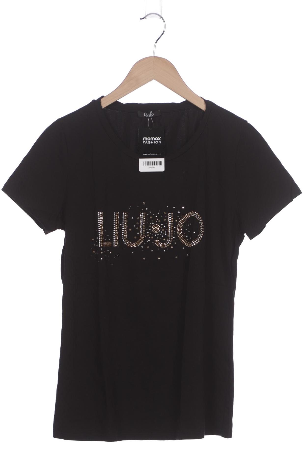 

LIU JO Damen T-Shirt, schwarz, Gr. 42