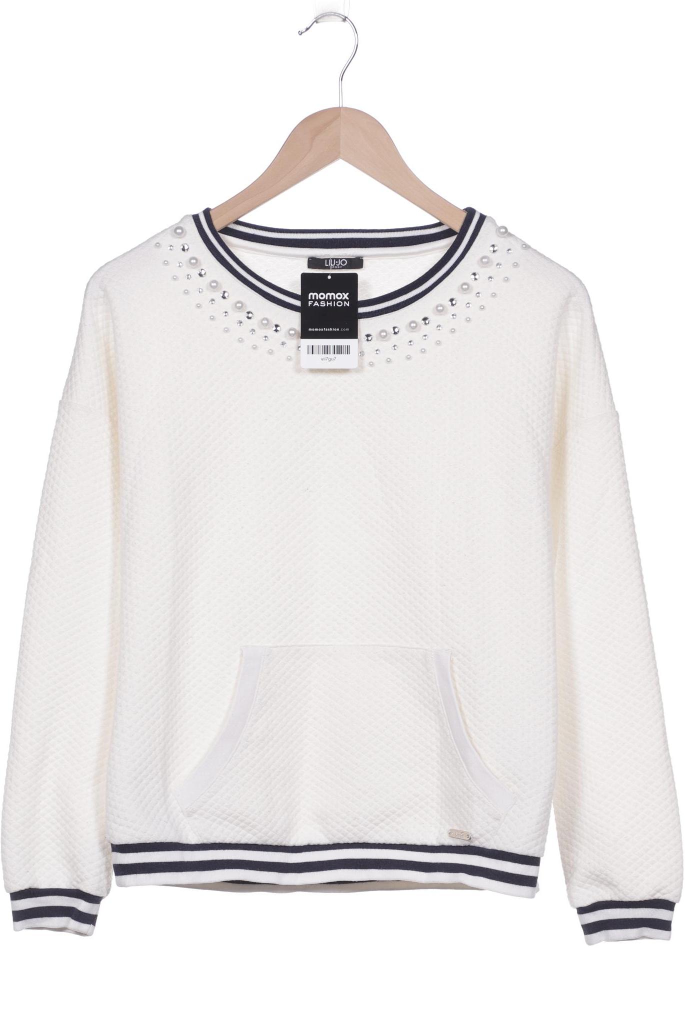 

LIU JO Damen Sweatshirt, cremeweiß