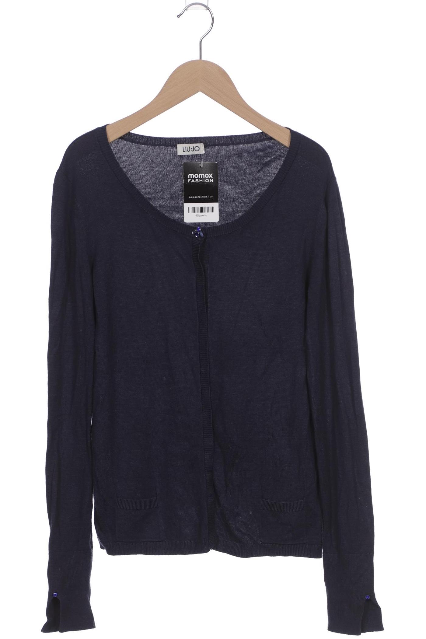 

LIU JO Damen Strickjacke, marineblau, Gr. 36