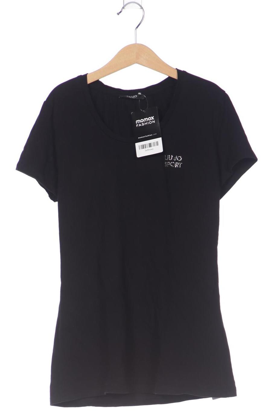 

LIU JO Damen T-Shirt, schwarz, Gr. 36