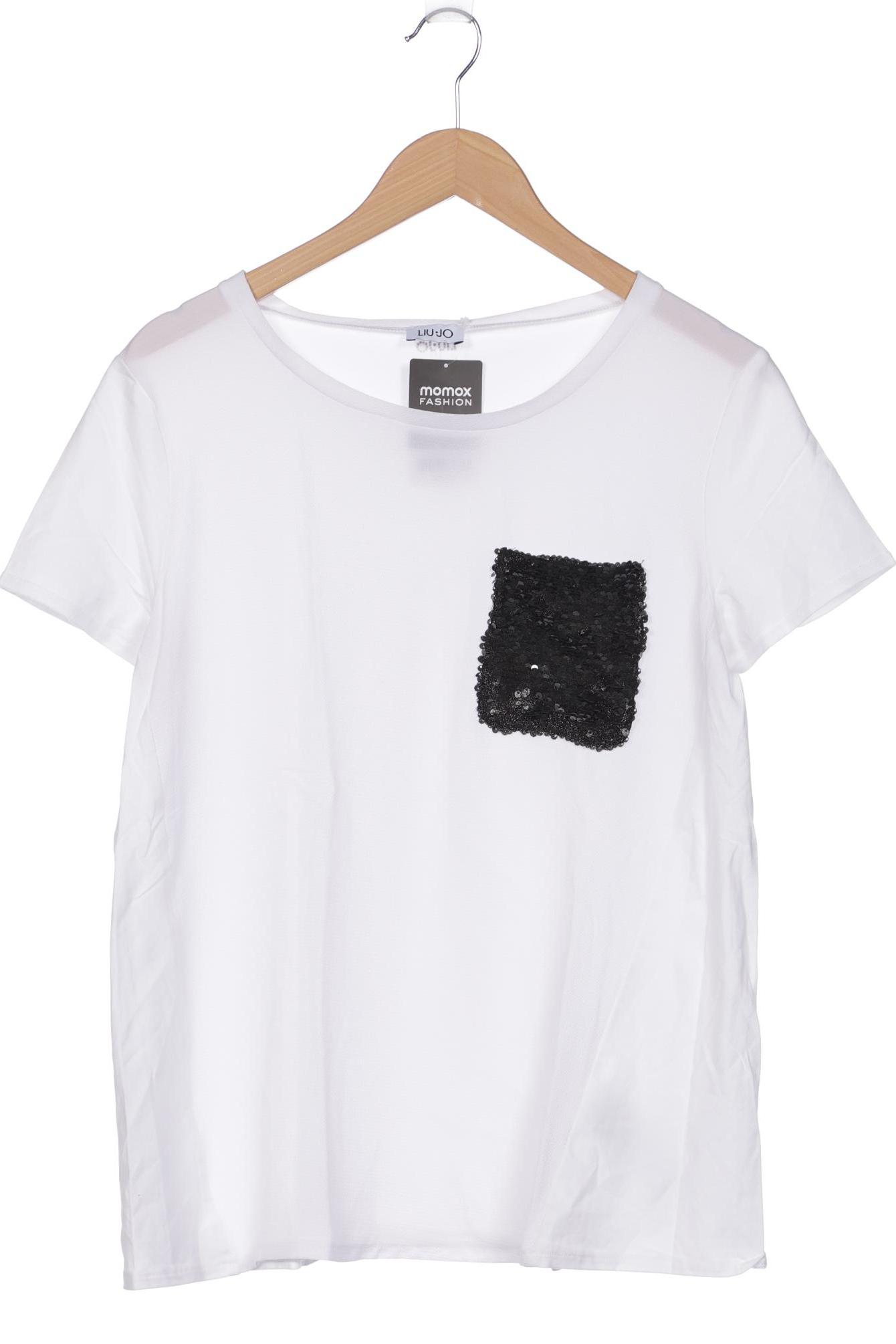 

LIU JO Damen T-Shirt, weiß, Gr. 42