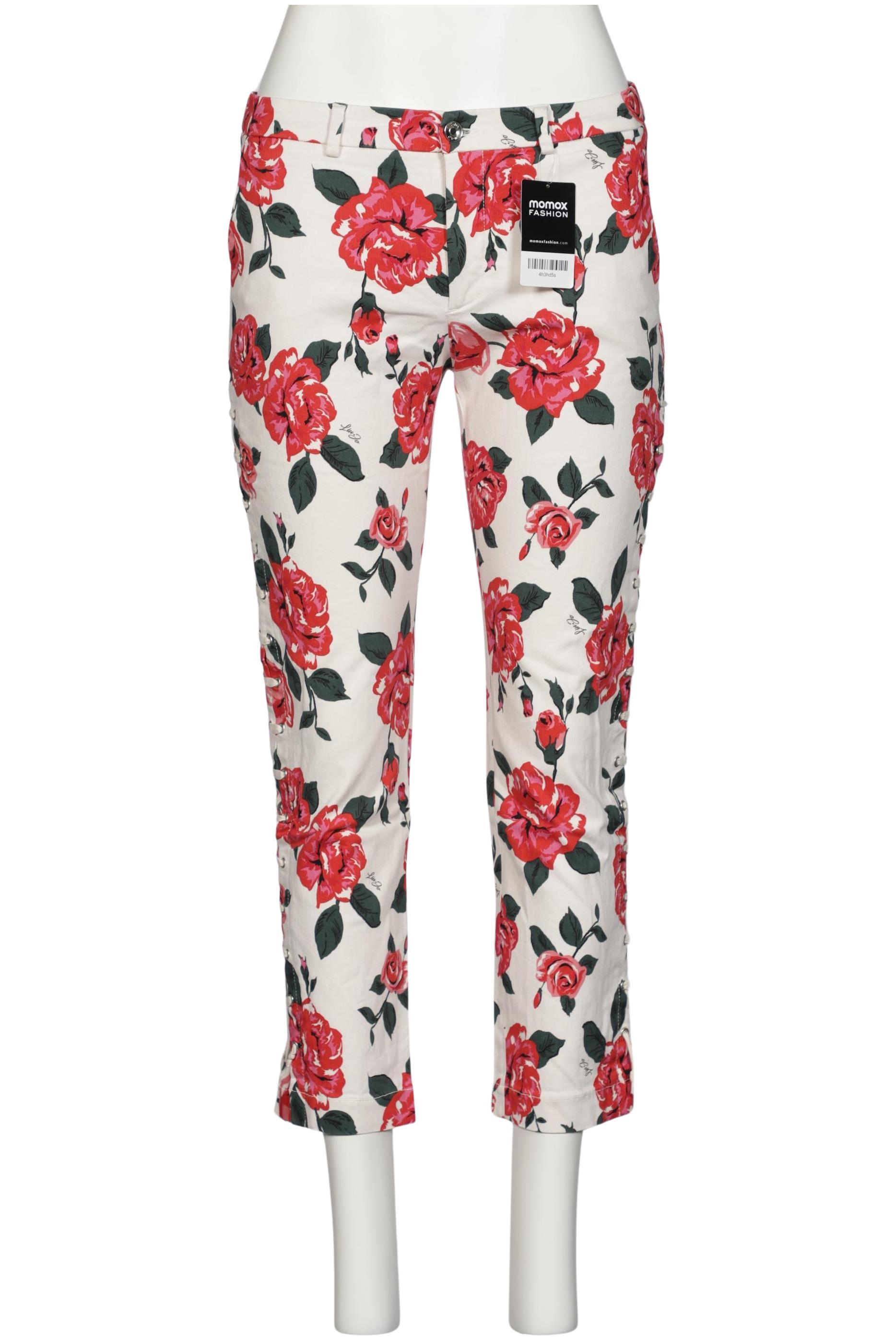 

LIU JO Damen Stoffhose, mehrfarbig, Gr. 31