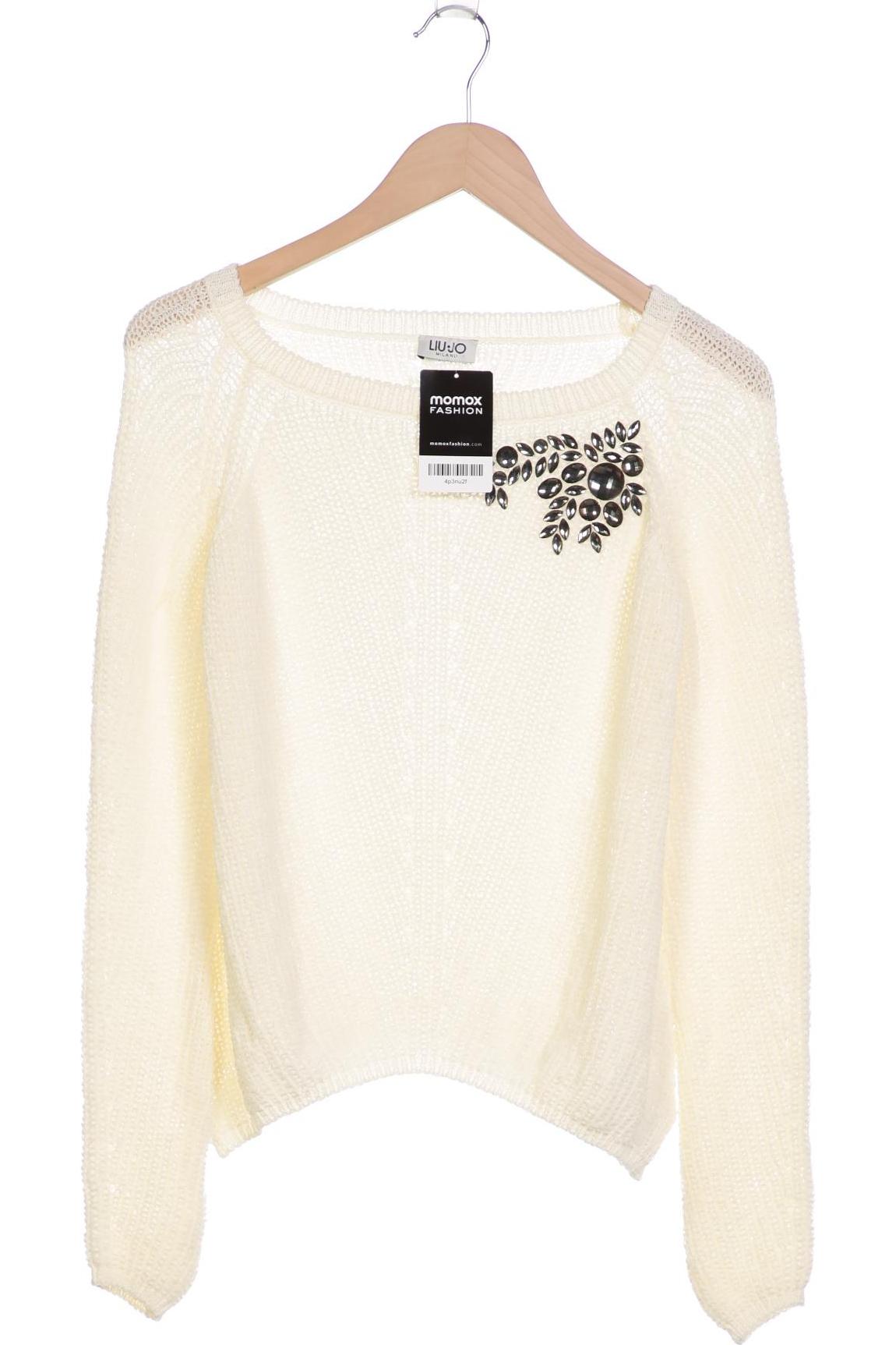 

LIU JO Damen Pullover, cremeweiß, Gr. 36