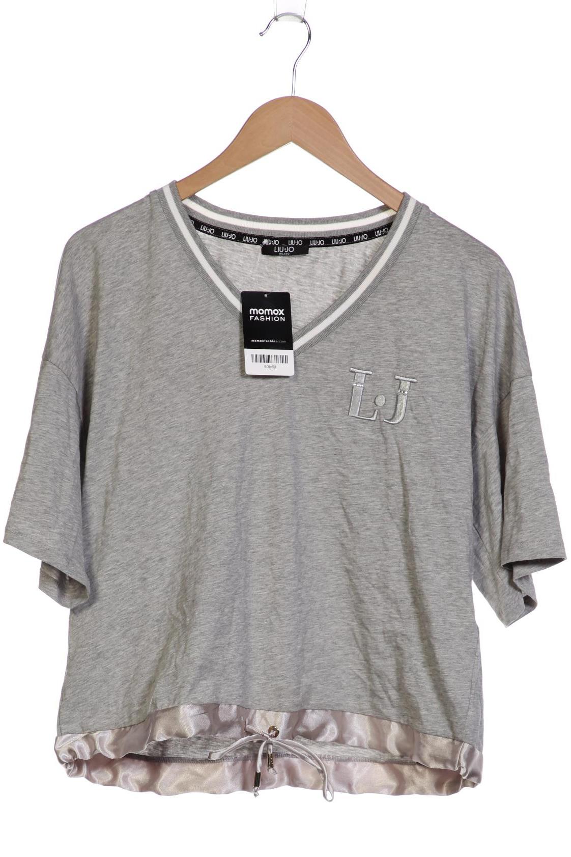 

LIU JO Damen T-Shirt, grau, Gr. 42