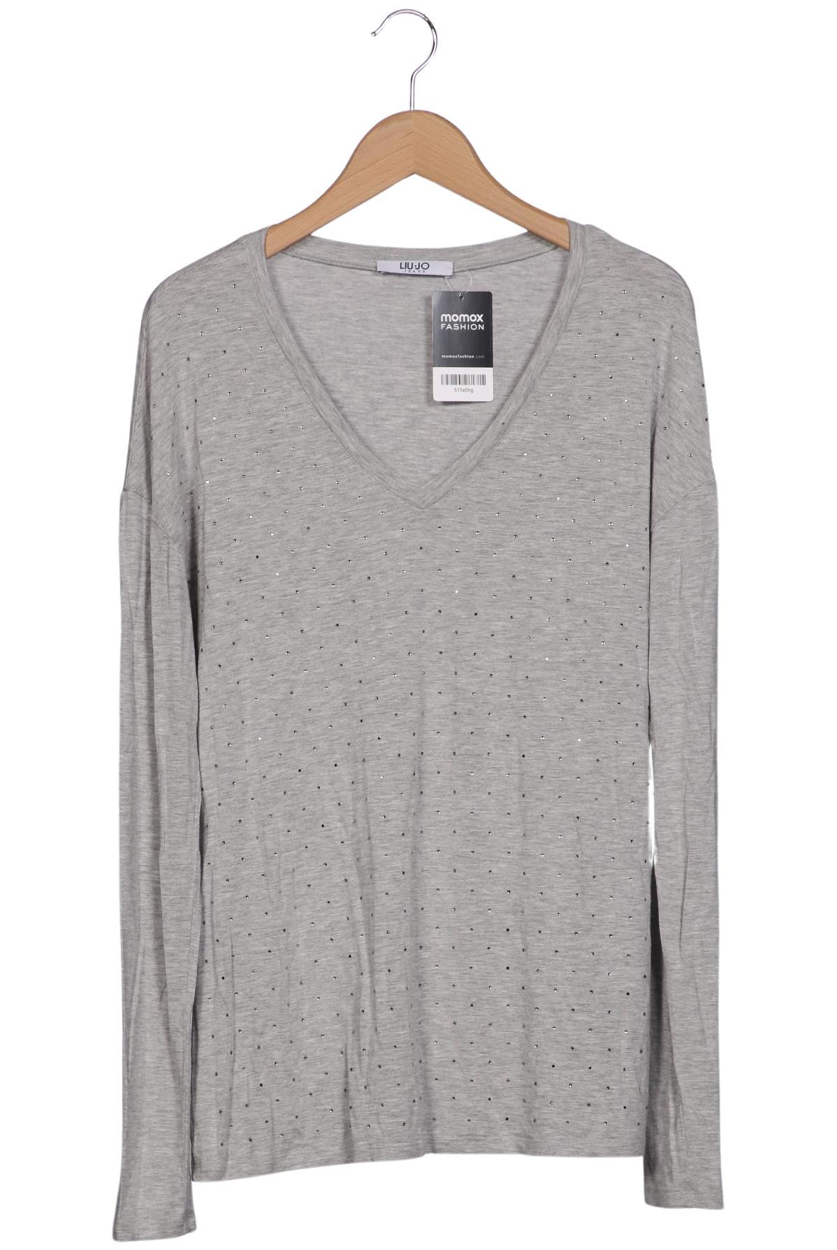 

LIU JO Damen Langarmshirt, grau, Gr. 38