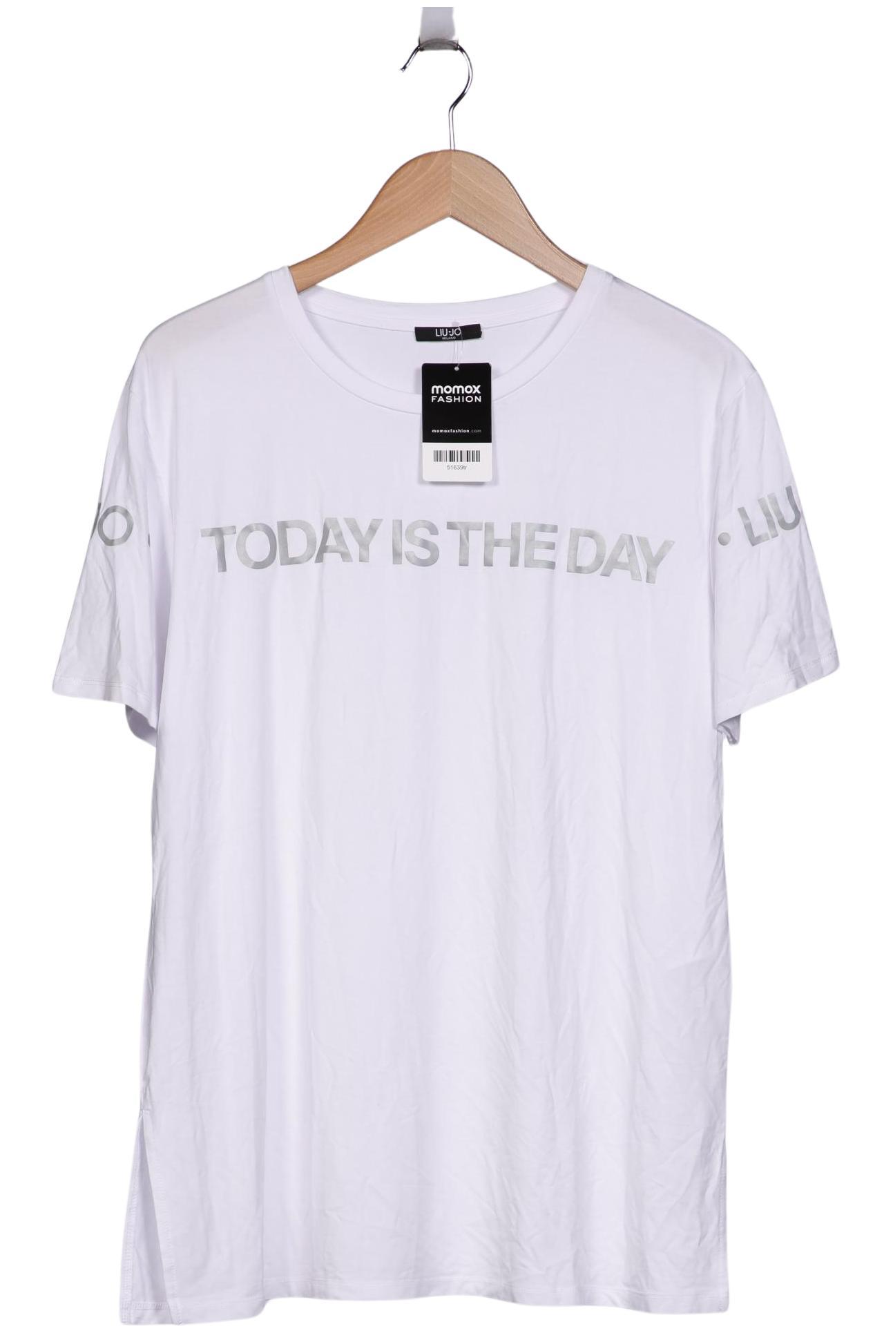 

LIU JO Damen T-Shirt, weiß, Gr. 38