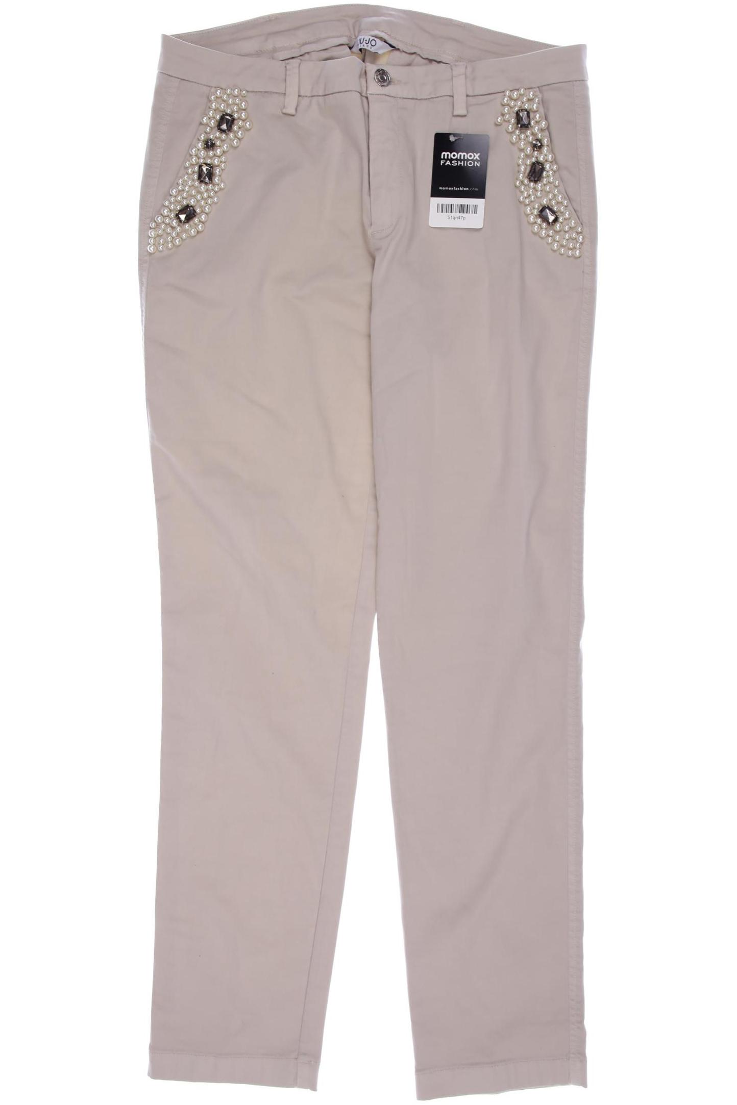 

LIU JO Damen Stoffhose, beige, Gr. 32