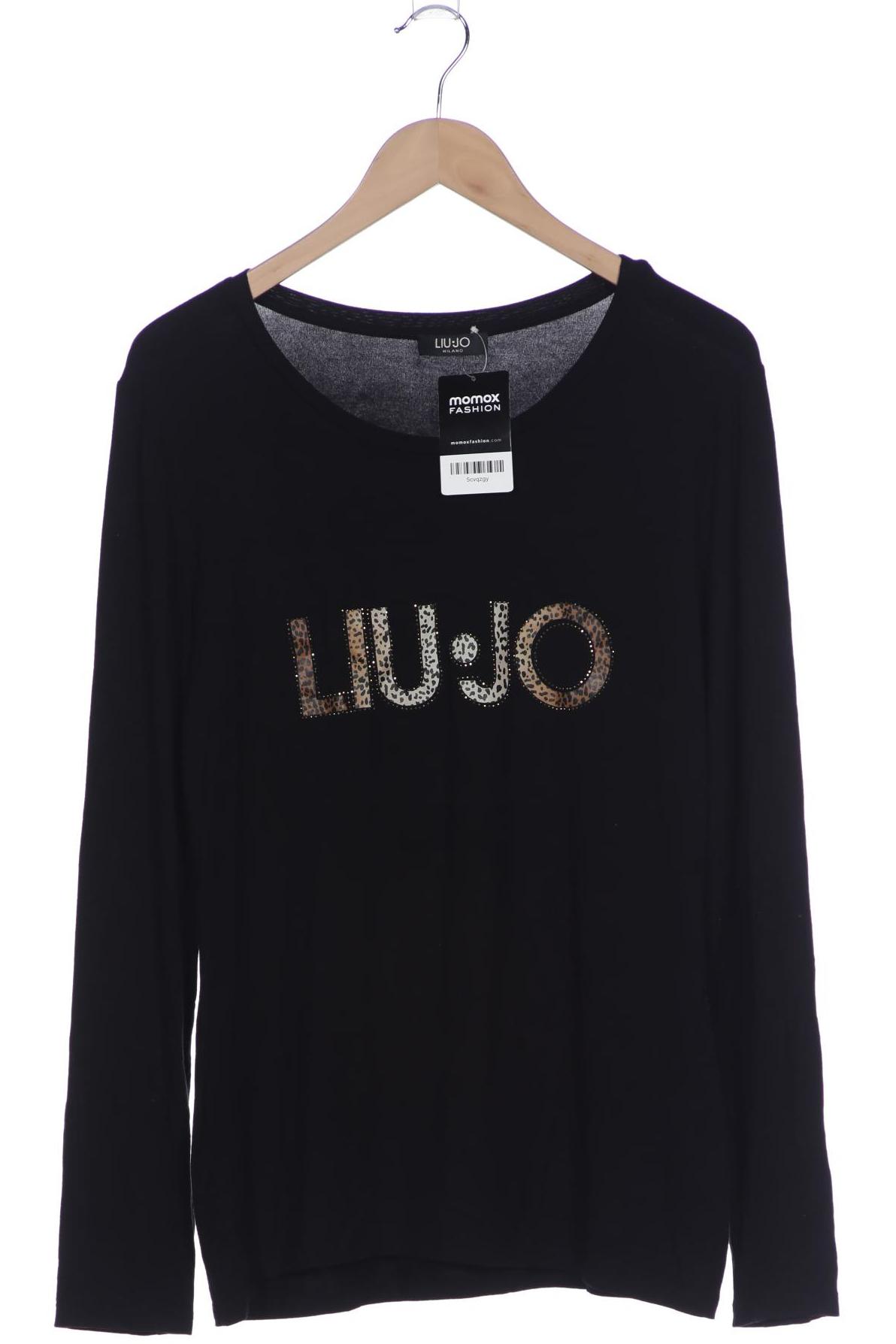

LIU JO Damen Langarmshirt, schwarz, Gr. 42
