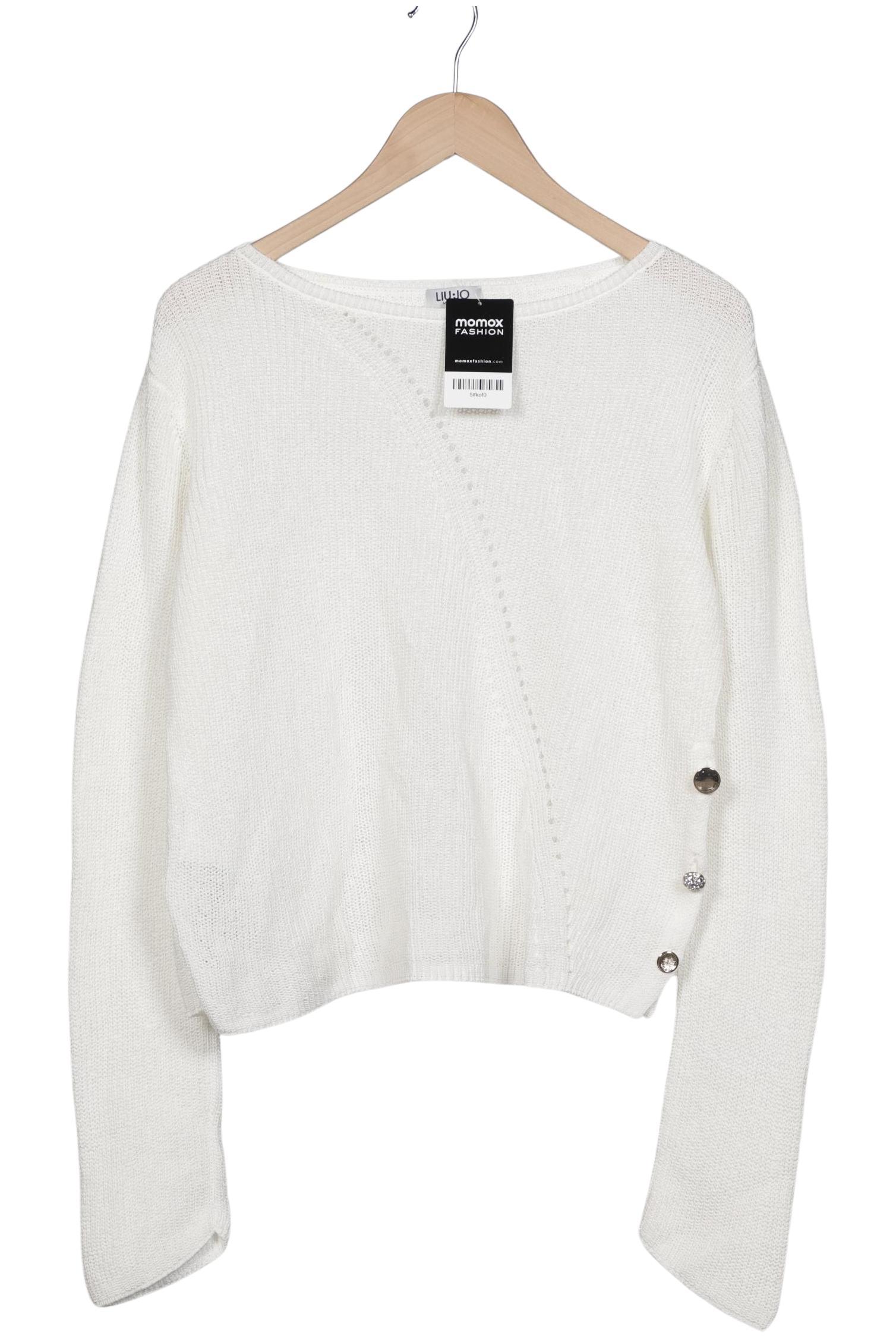 

LIU JO Damen Pullover, weiß, Gr. 36