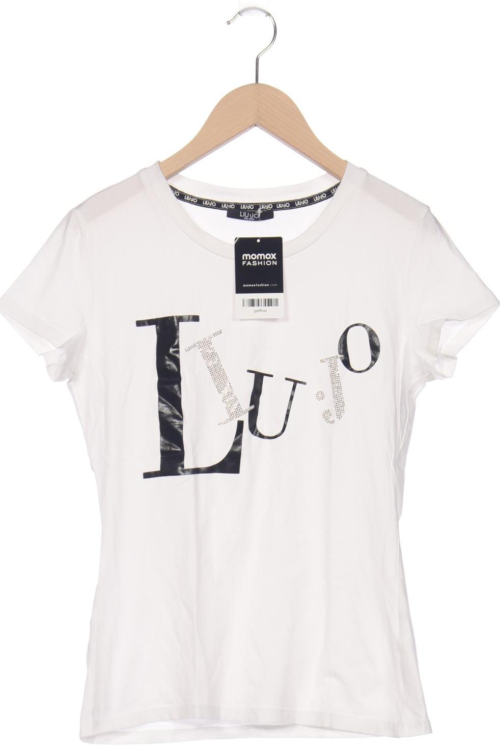 

LIU JO Damen T-Shirt, weiß, Gr. 36