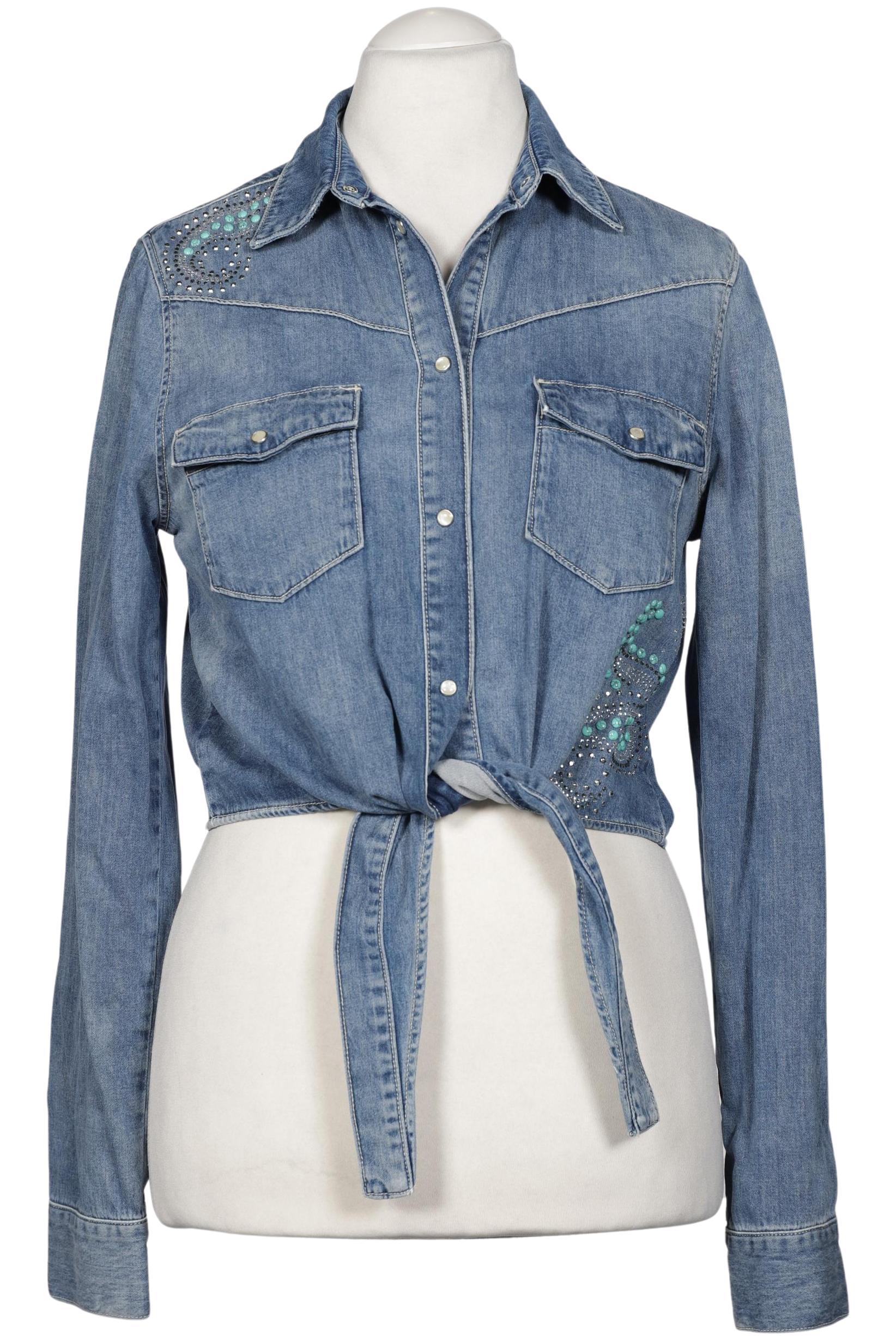 

LIU JO Damen Bluse, blau, Gr. 38