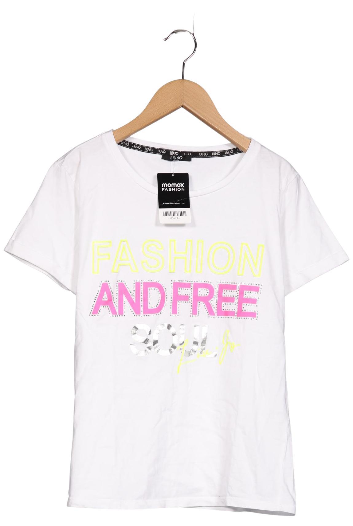 

LIU JO Damen T-Shirt, weiß, Gr. 36