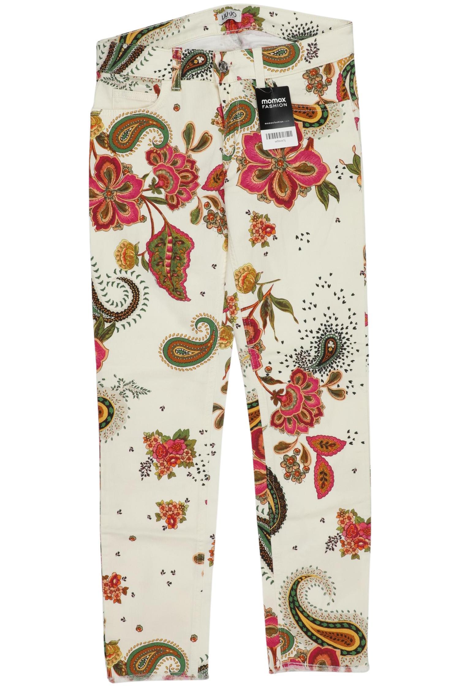 

LIU JO Damen Stoffhose, cremeweiß, Gr. 27