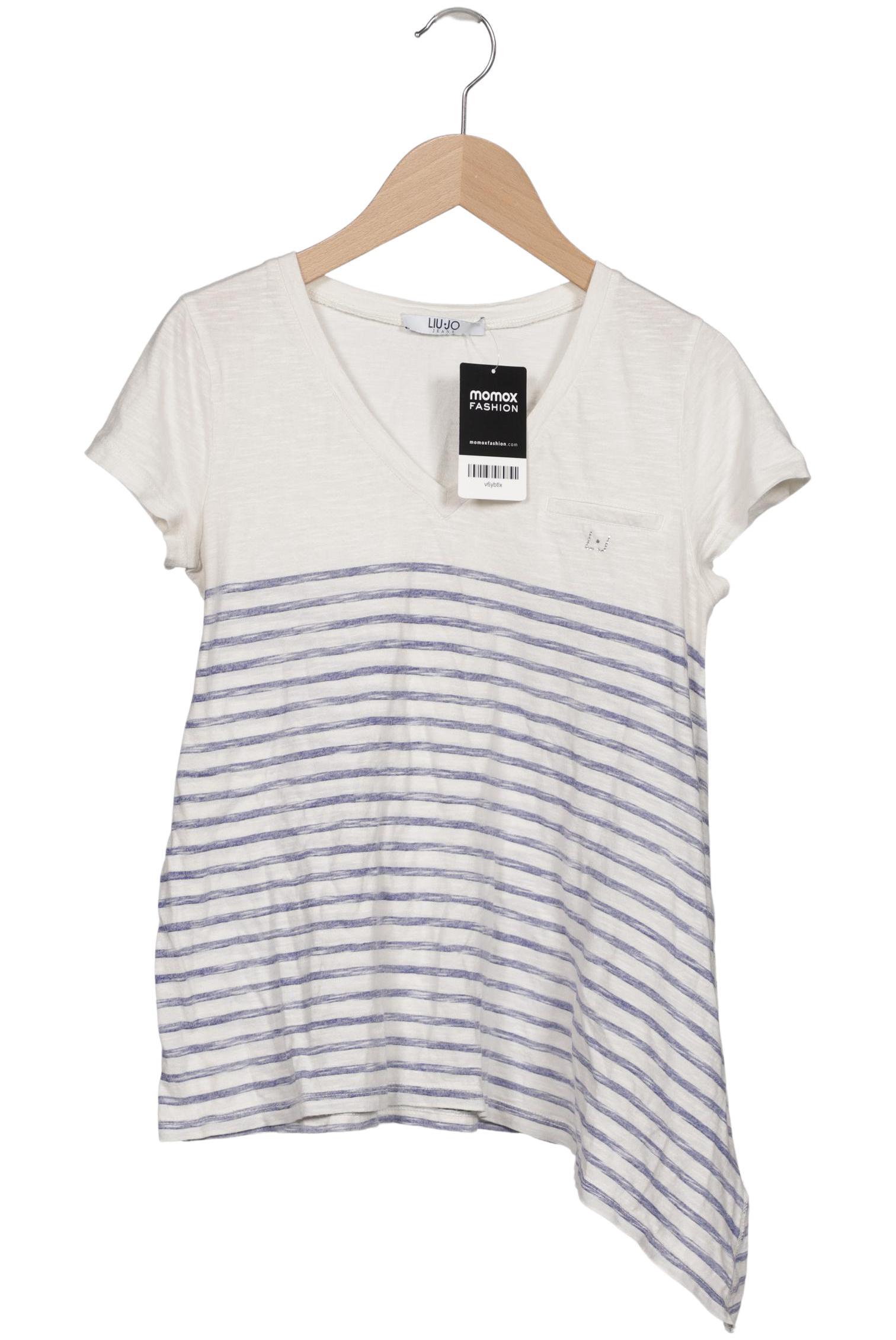 

LIU JO Damen T-Shirt, cremeweiß, Gr. 34