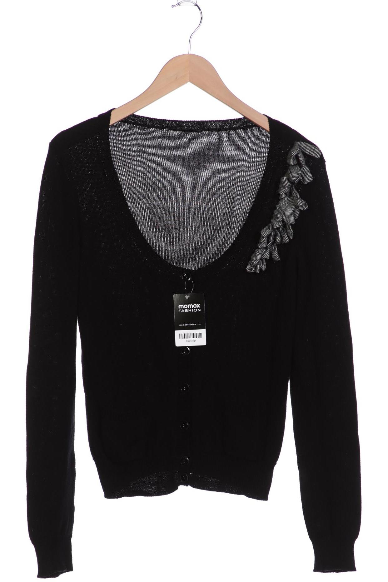 

LIU JO Damen Strickjacke, schwarz, Gr. 38