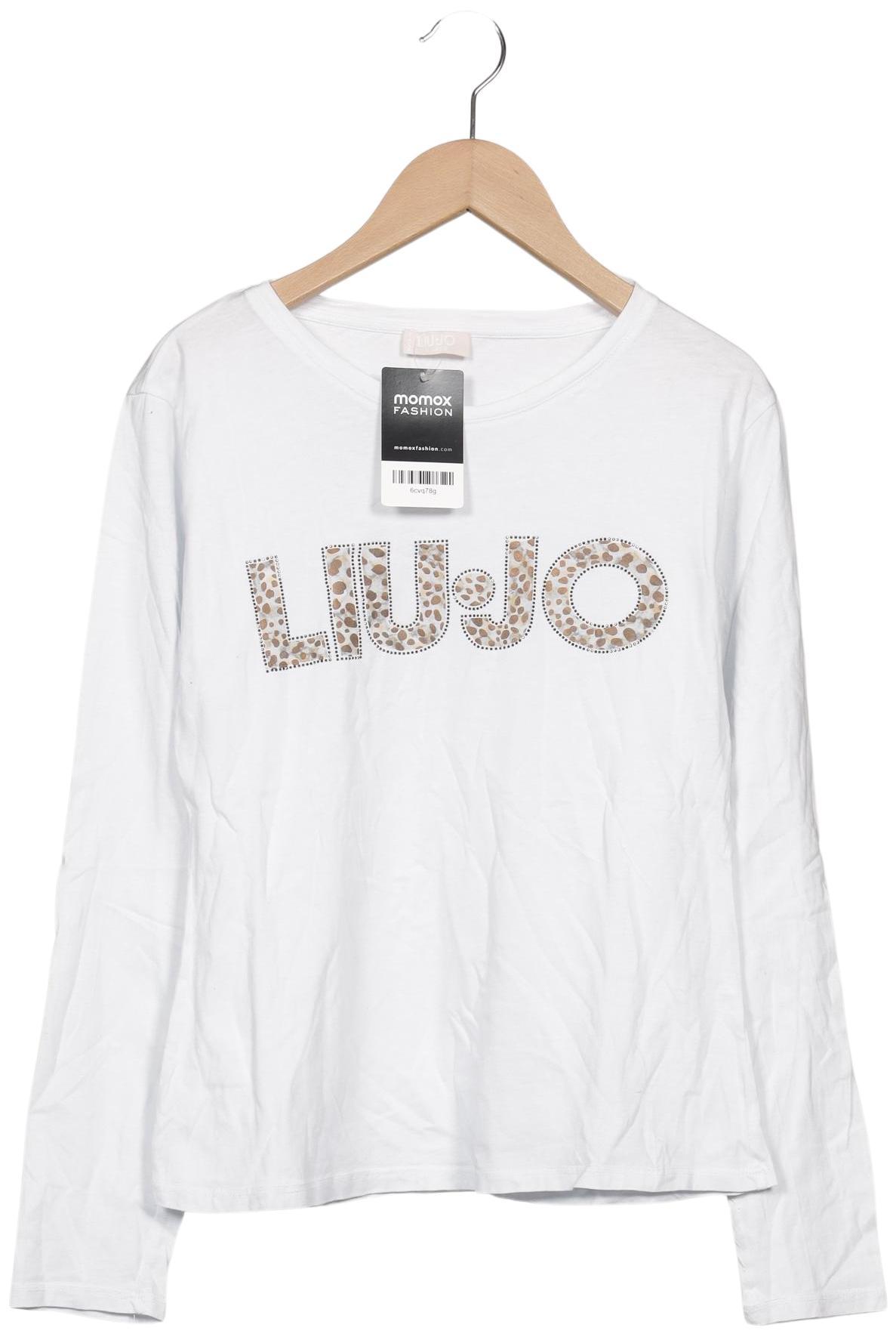 

LIU JO Damen Langarmshirt, weiß, Gr. 36