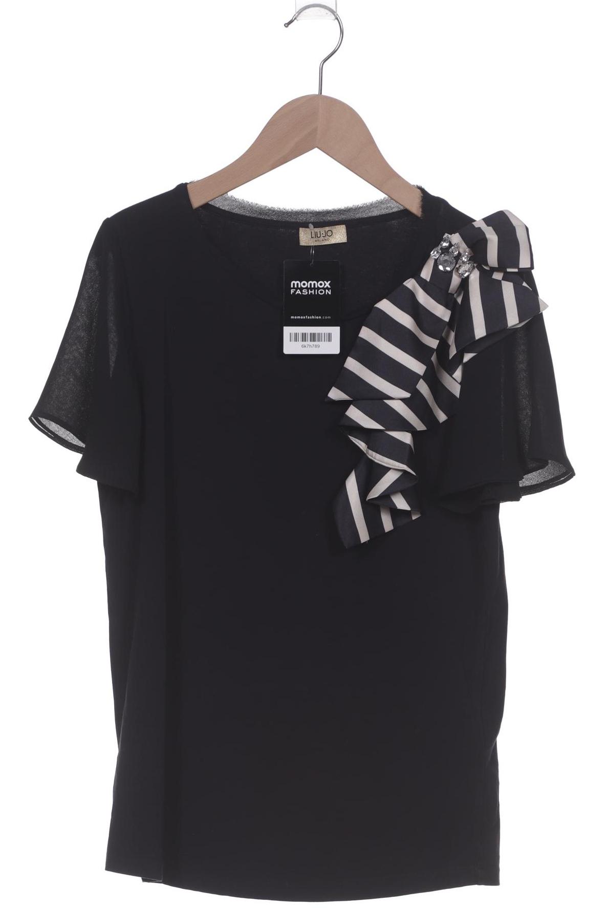 

LIU JO Damen T-Shirt, schwarz, Gr. 42