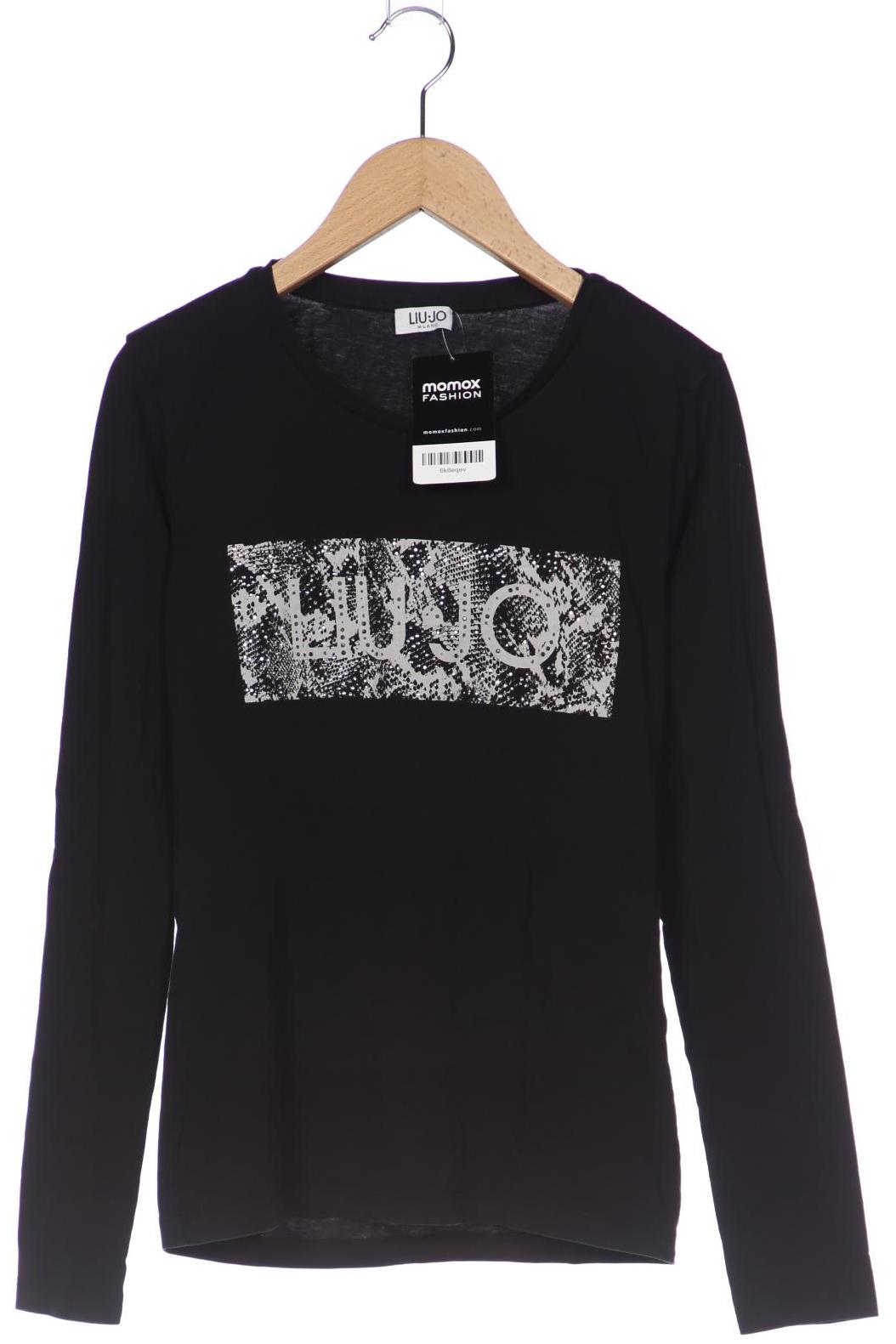 

LIU JO Damen Langarmshirt, schwarz, Gr. 36