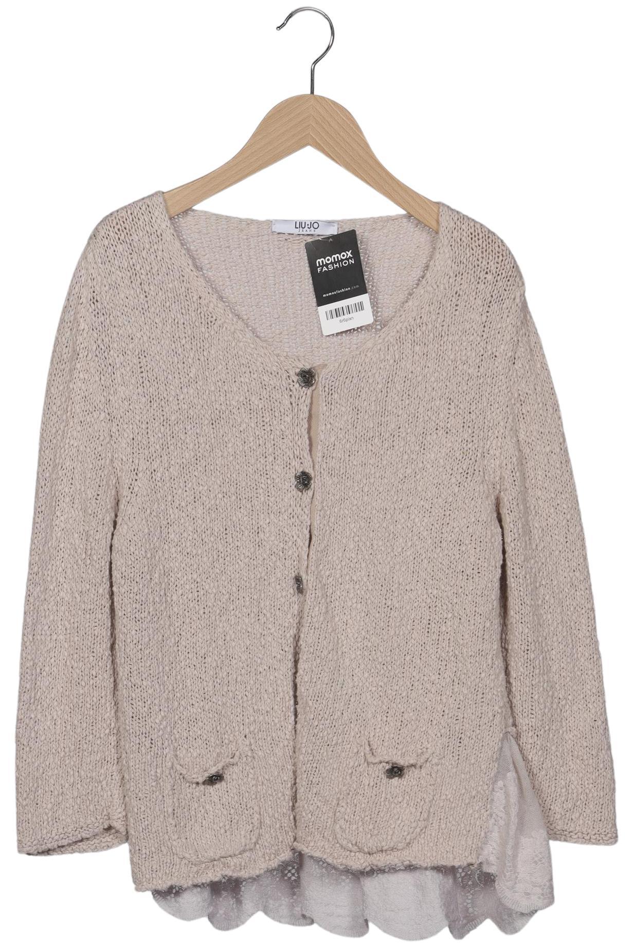 

LIU JO Damen Strickjacke, beige, Gr. 42