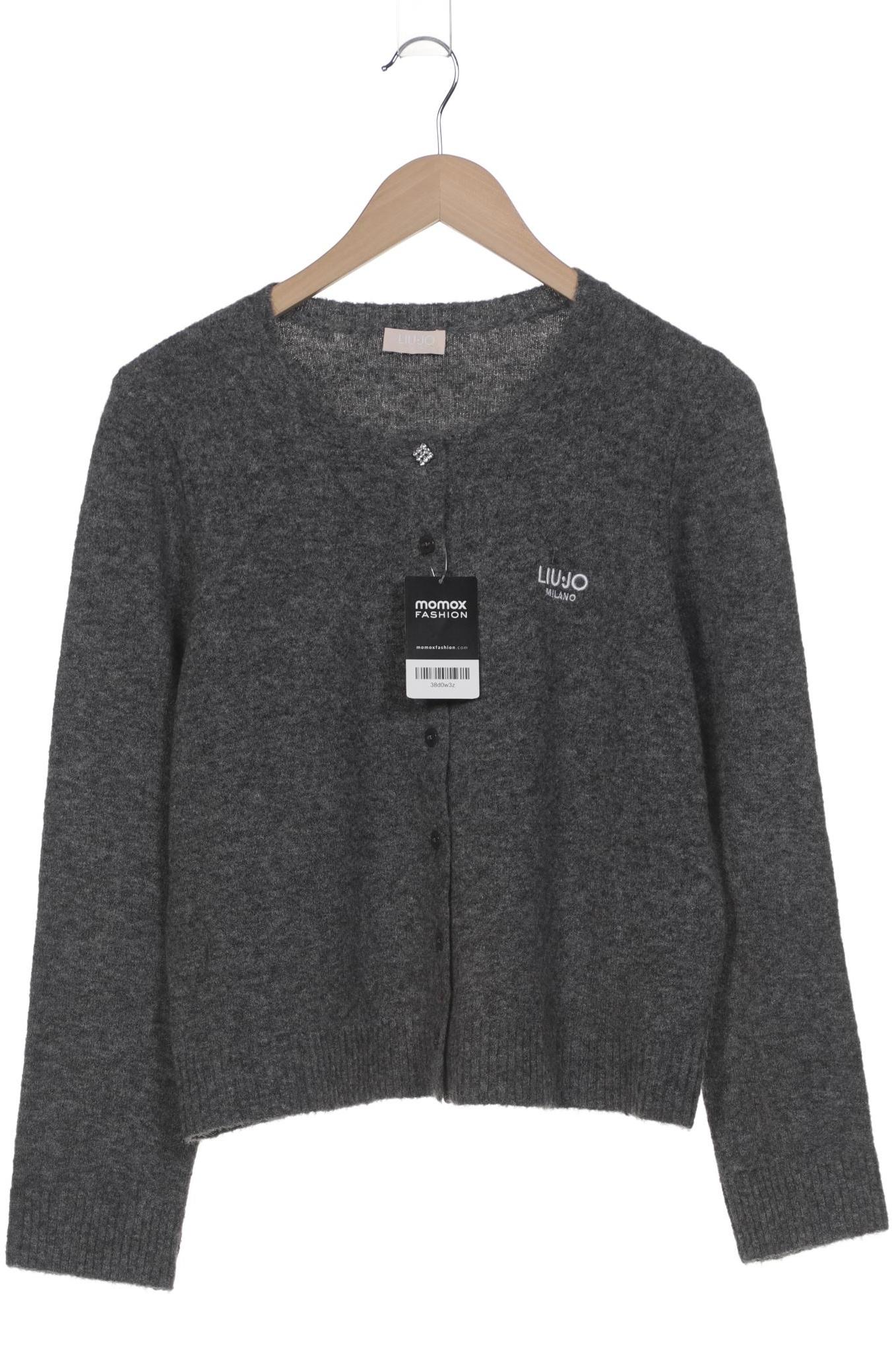

LIU JO Damen Strickjacke, grau, Gr. 44