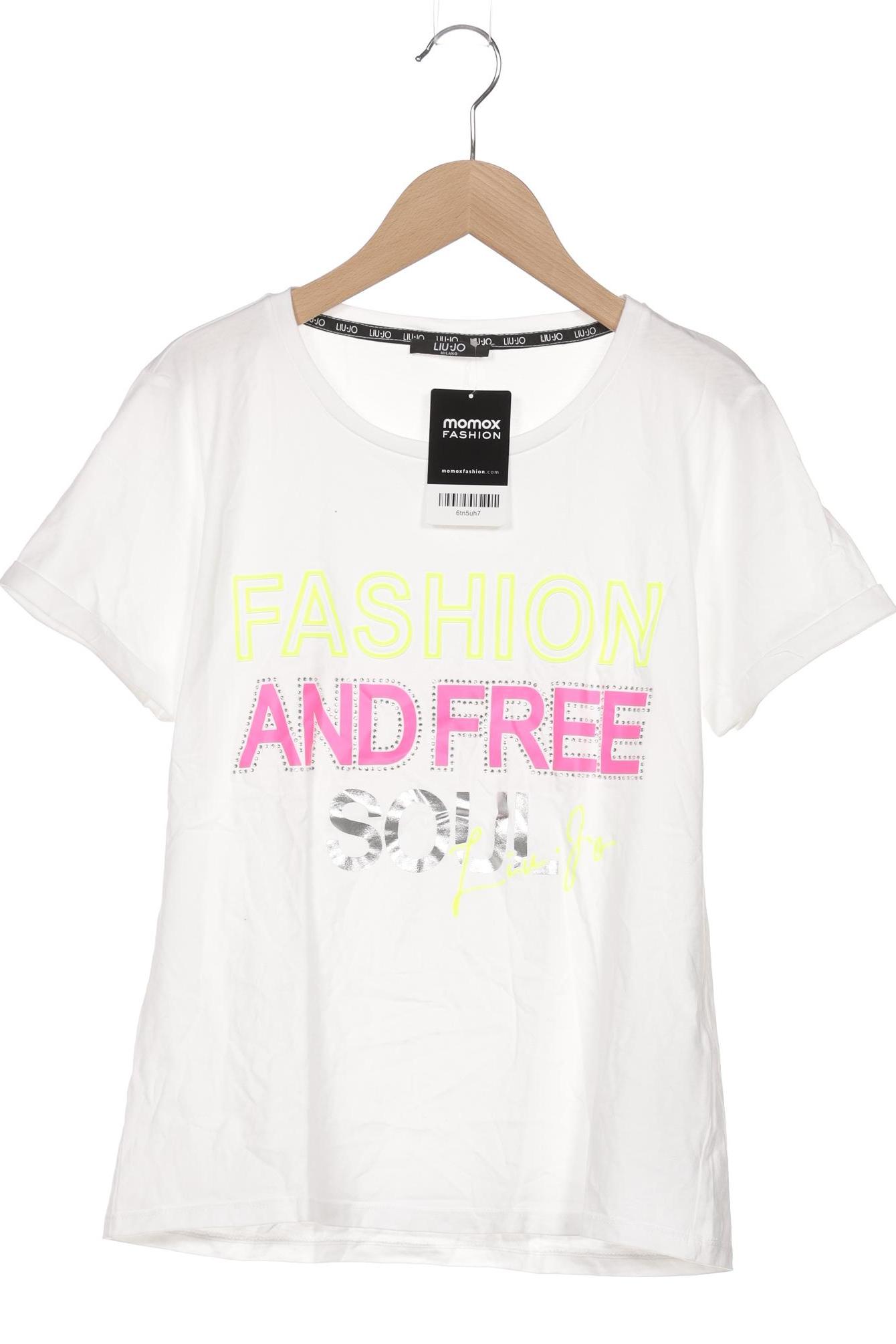 

LIU JO Damen T-Shirt, weiß, Gr. 34