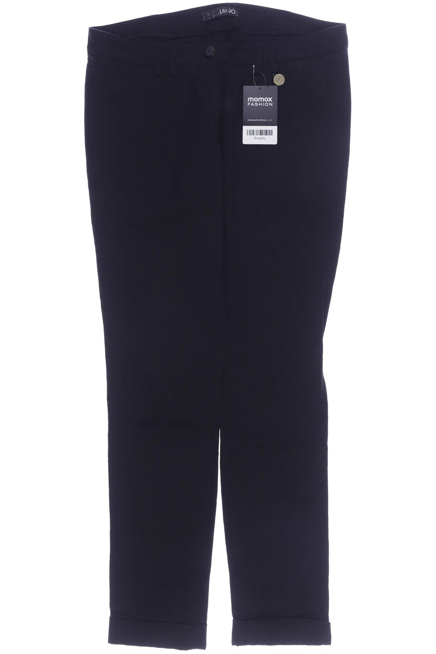

LIU JO Damen Stoffhose, schwarz, Gr. 40